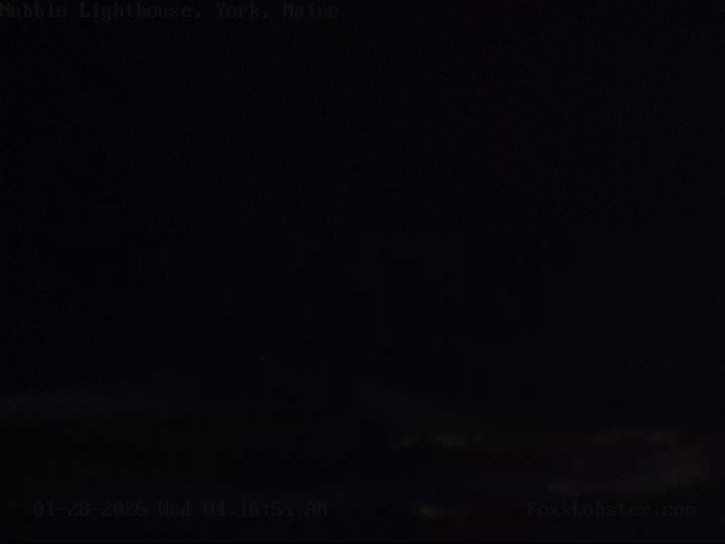 Nubble Lighthouse View Live Cam - York, Maine USA