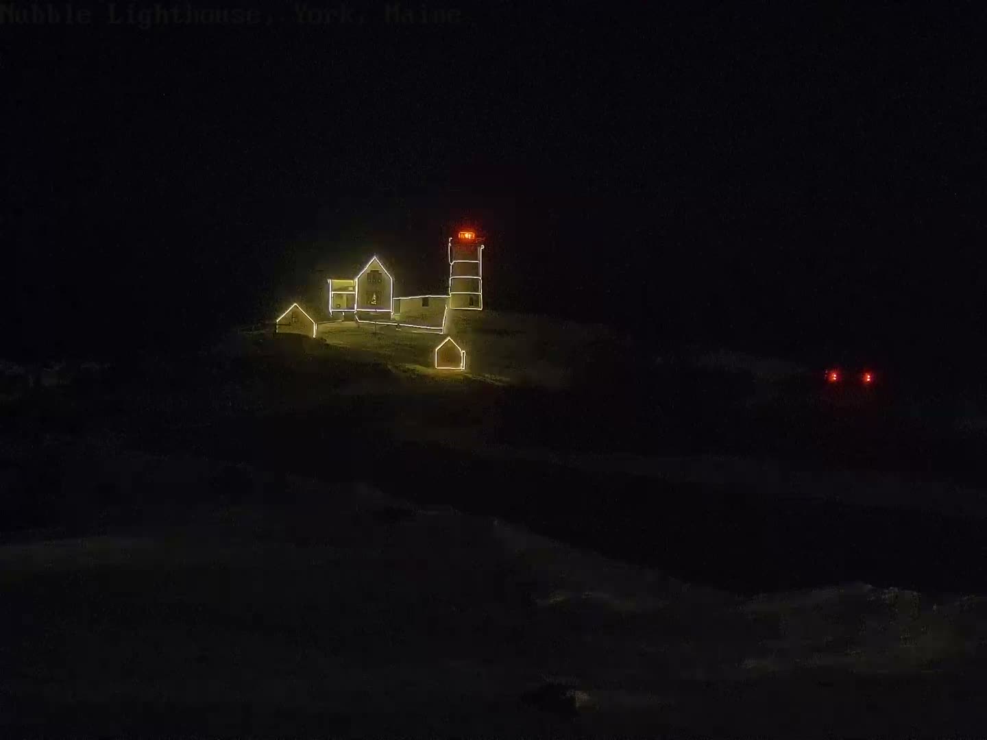 Nubble Lighthouse View Live Cam - York, Maine USA