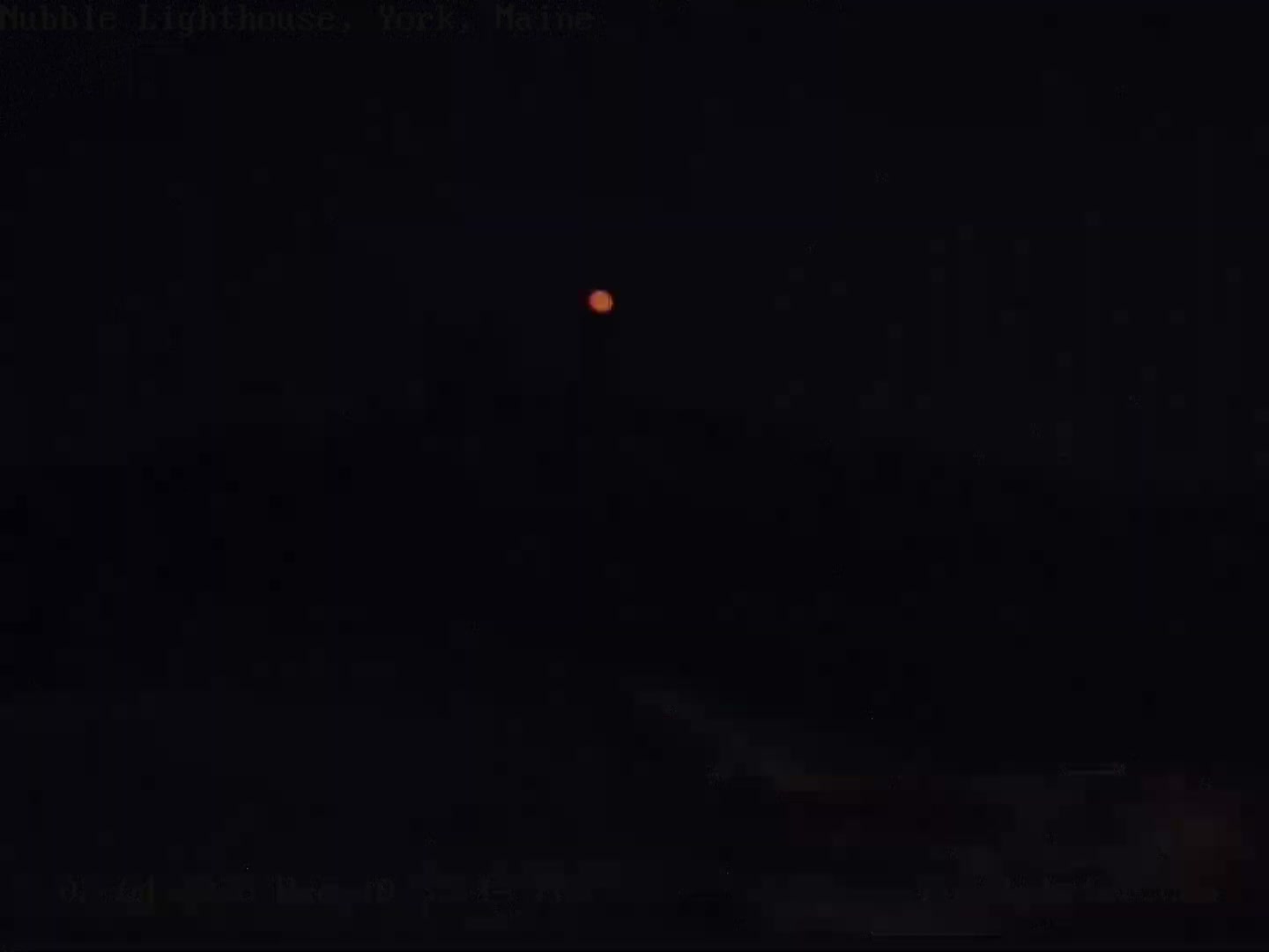 Nubble Lighthouse View Live Cam - York, Maine USA
