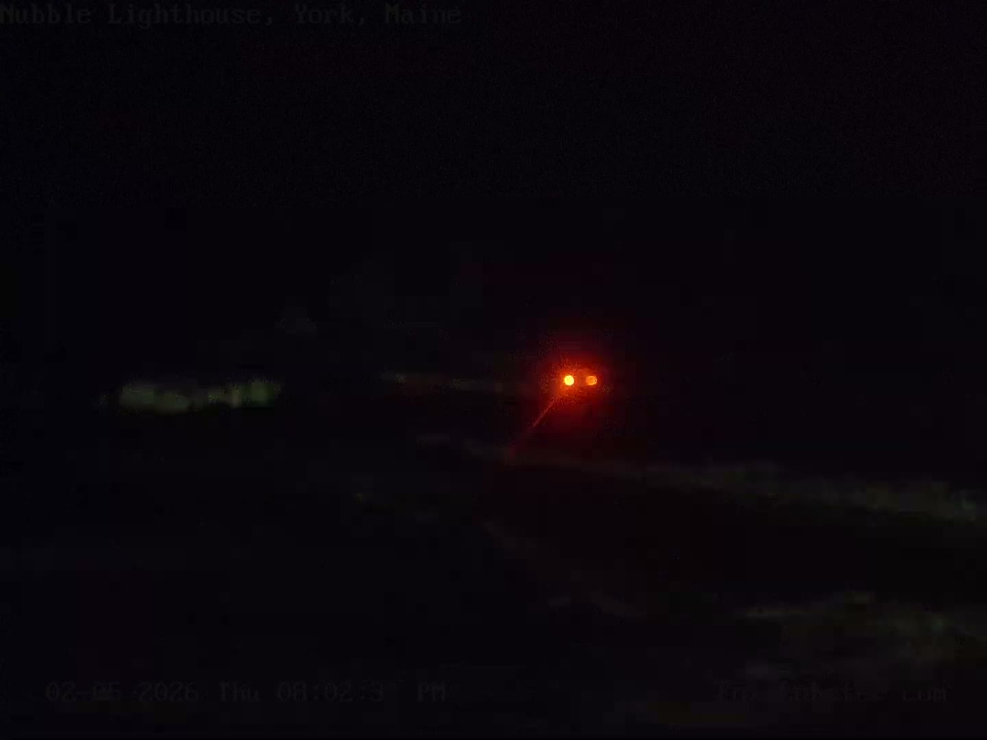 Nubble Lighthouse View Live Cam - York, Maine USA