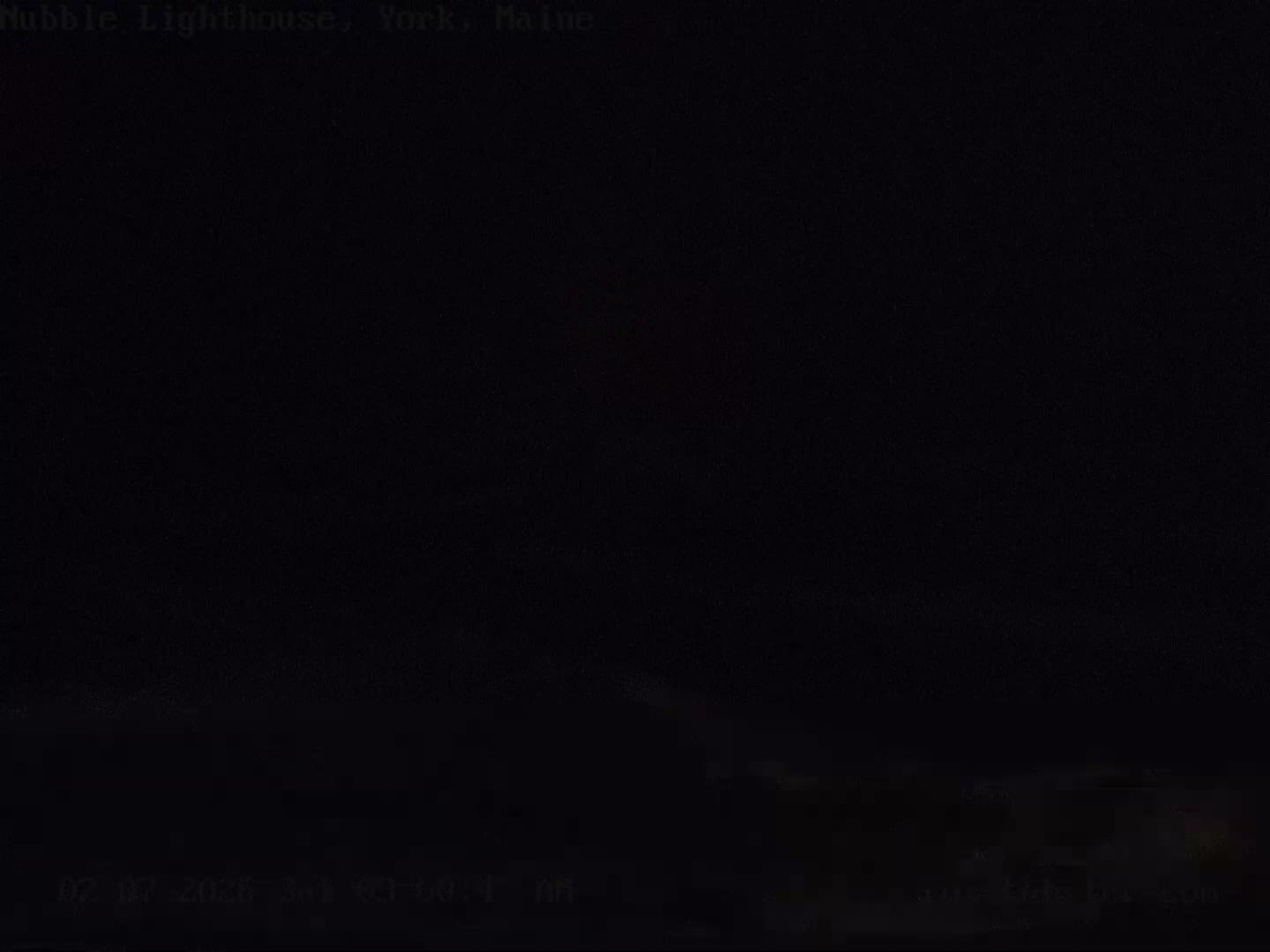 Nubble Lighthouse View Live Cam - York, Maine USA