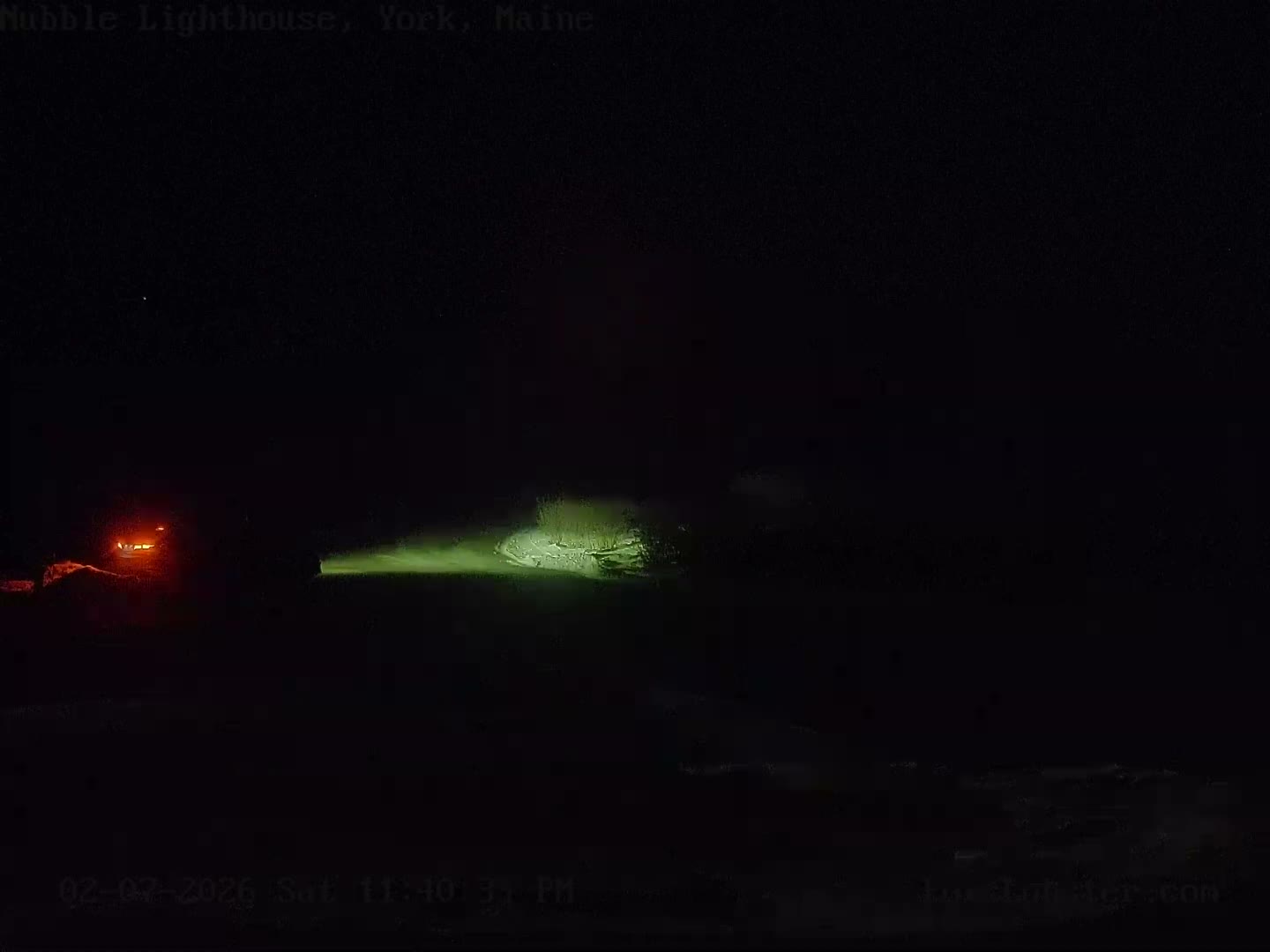 Nubble Lighthouse View Live Cam - York, Maine USA