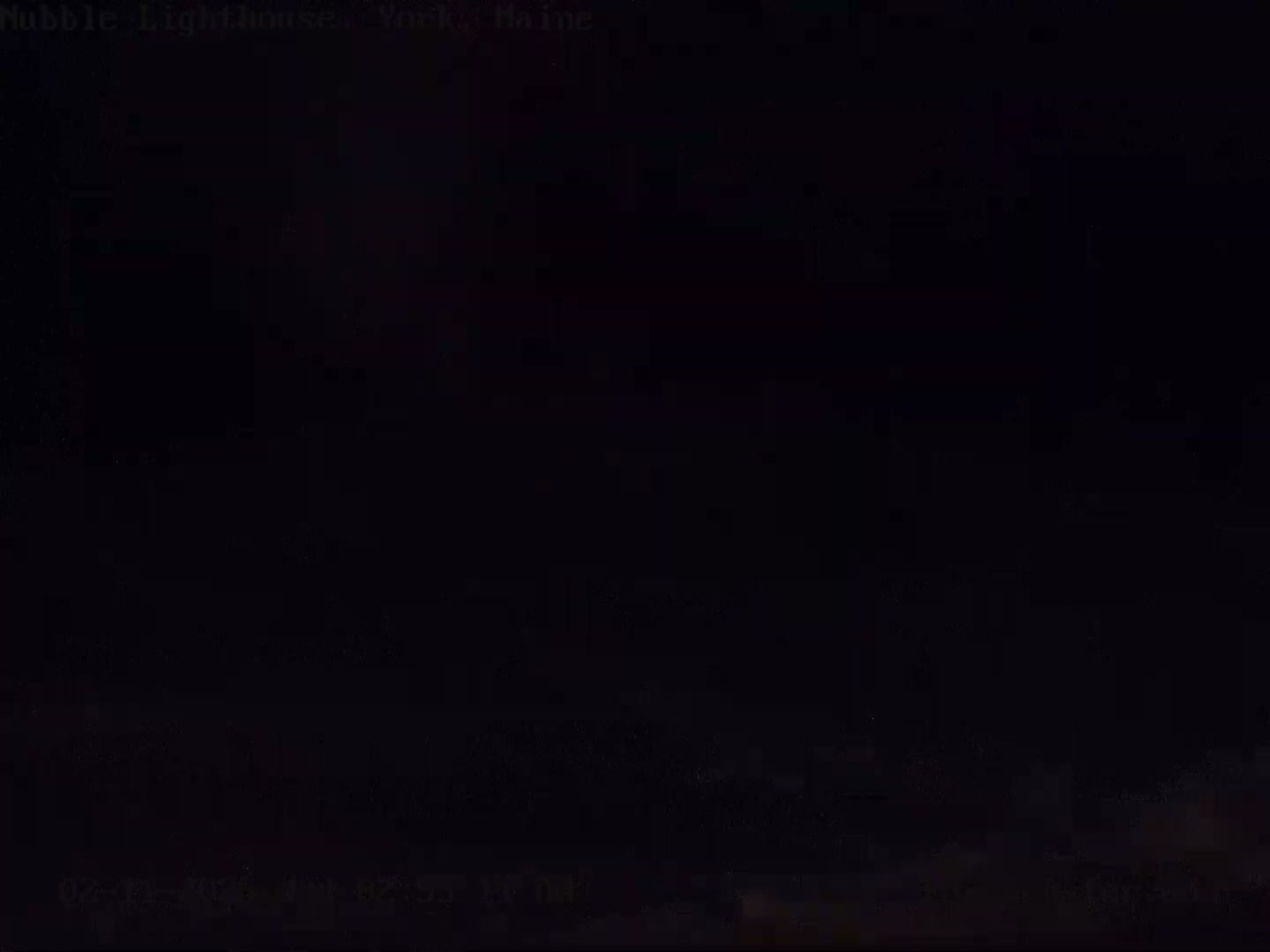 Nubble Lighthouse View Live Cam - York, Maine USA