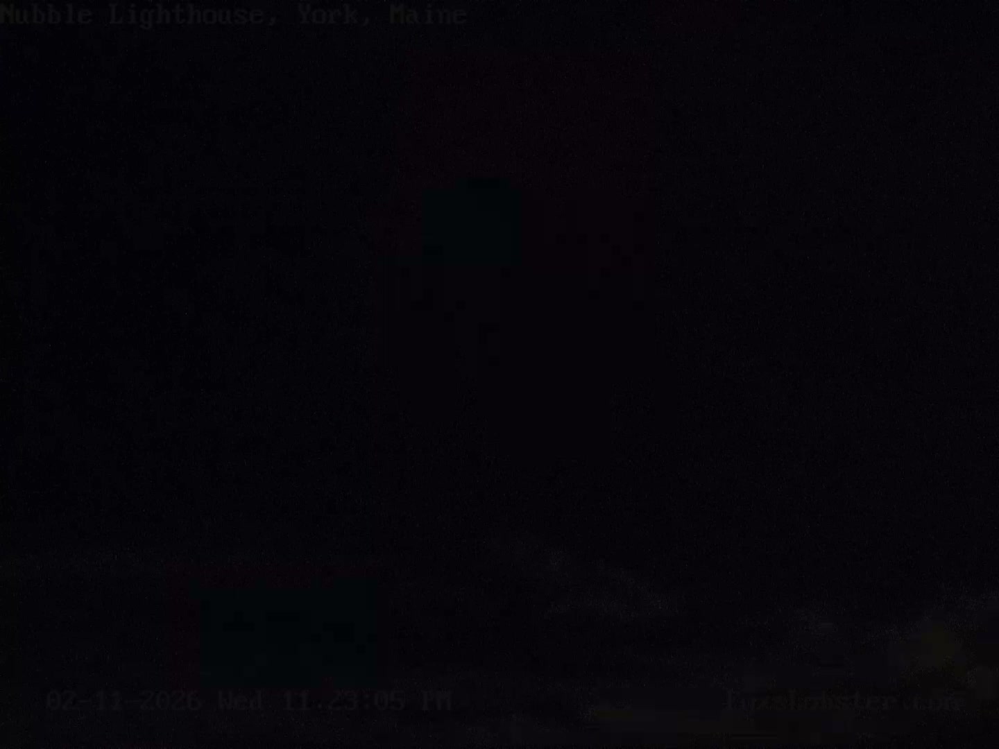 Nubble Lighthouse View Live Cam - York, Maine USA