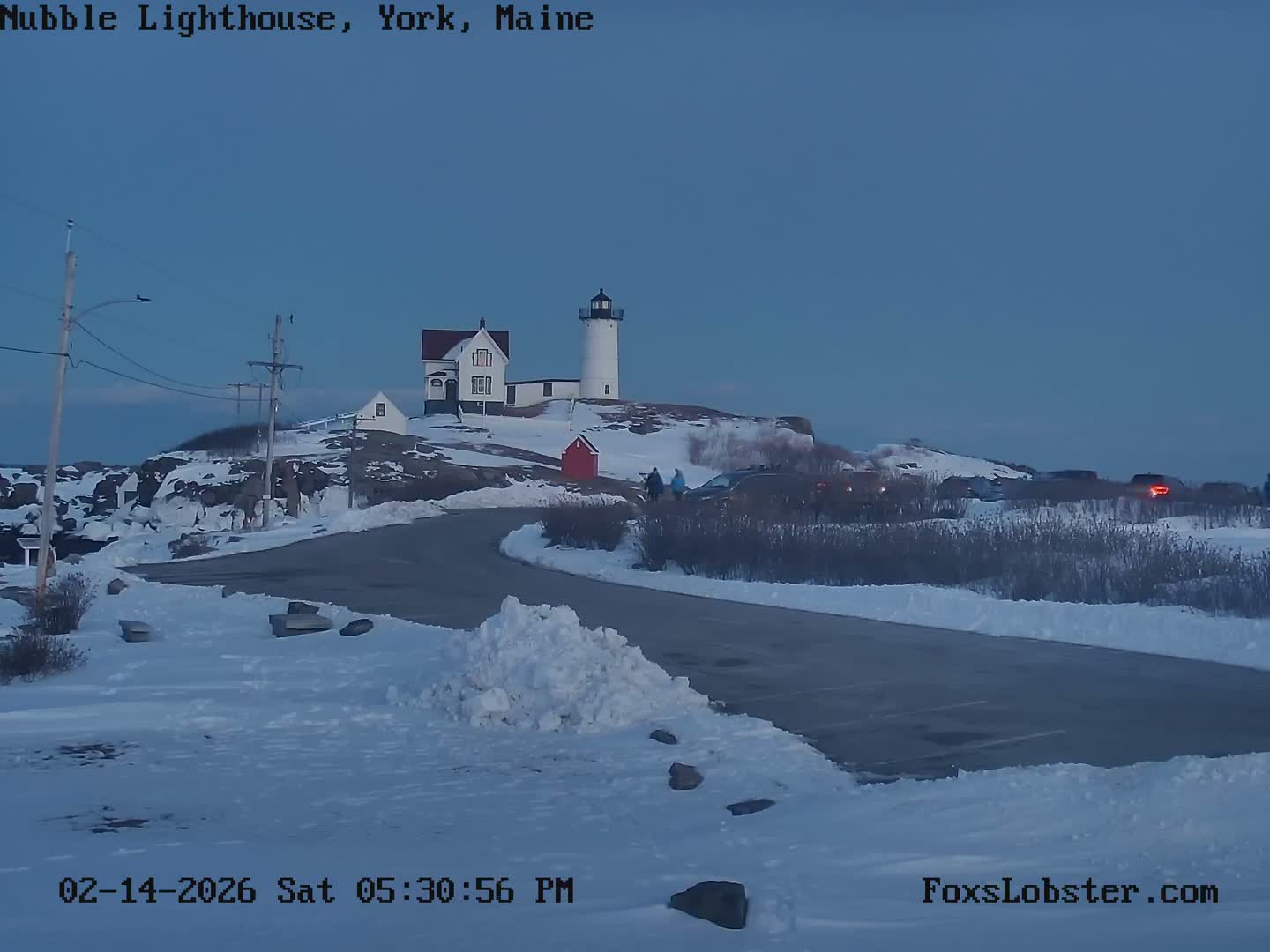 Nubble Lighthouse View Live Cam - York, Maine USA