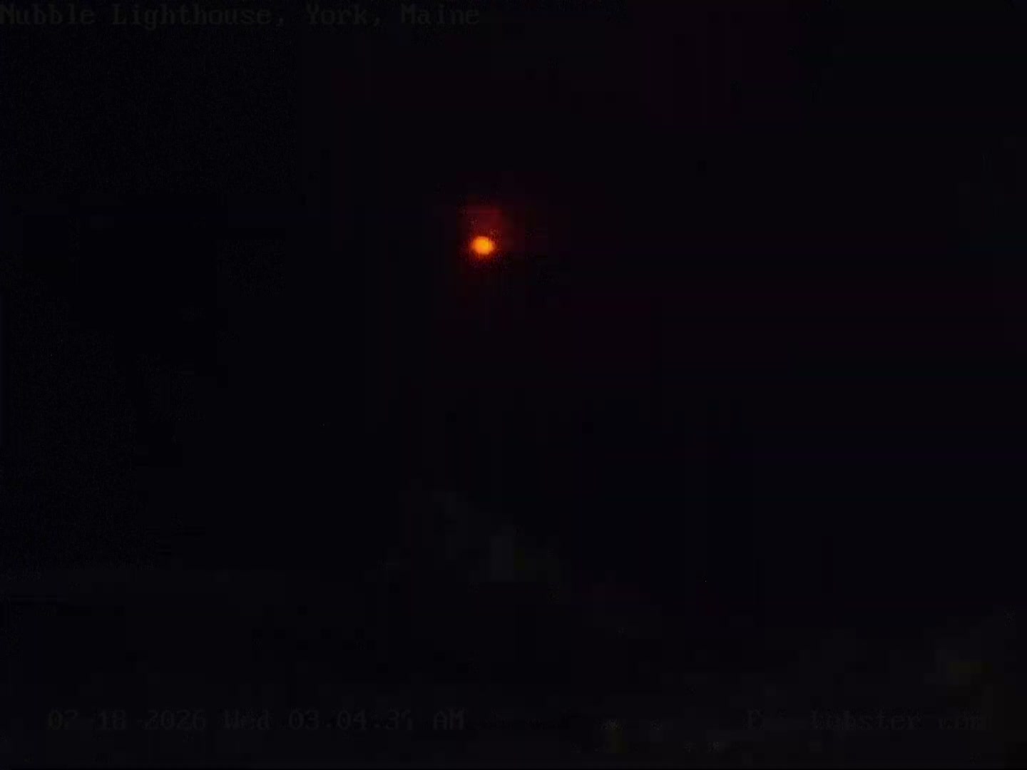 Nubble Lighthouse View Live Cam - York, Maine USA