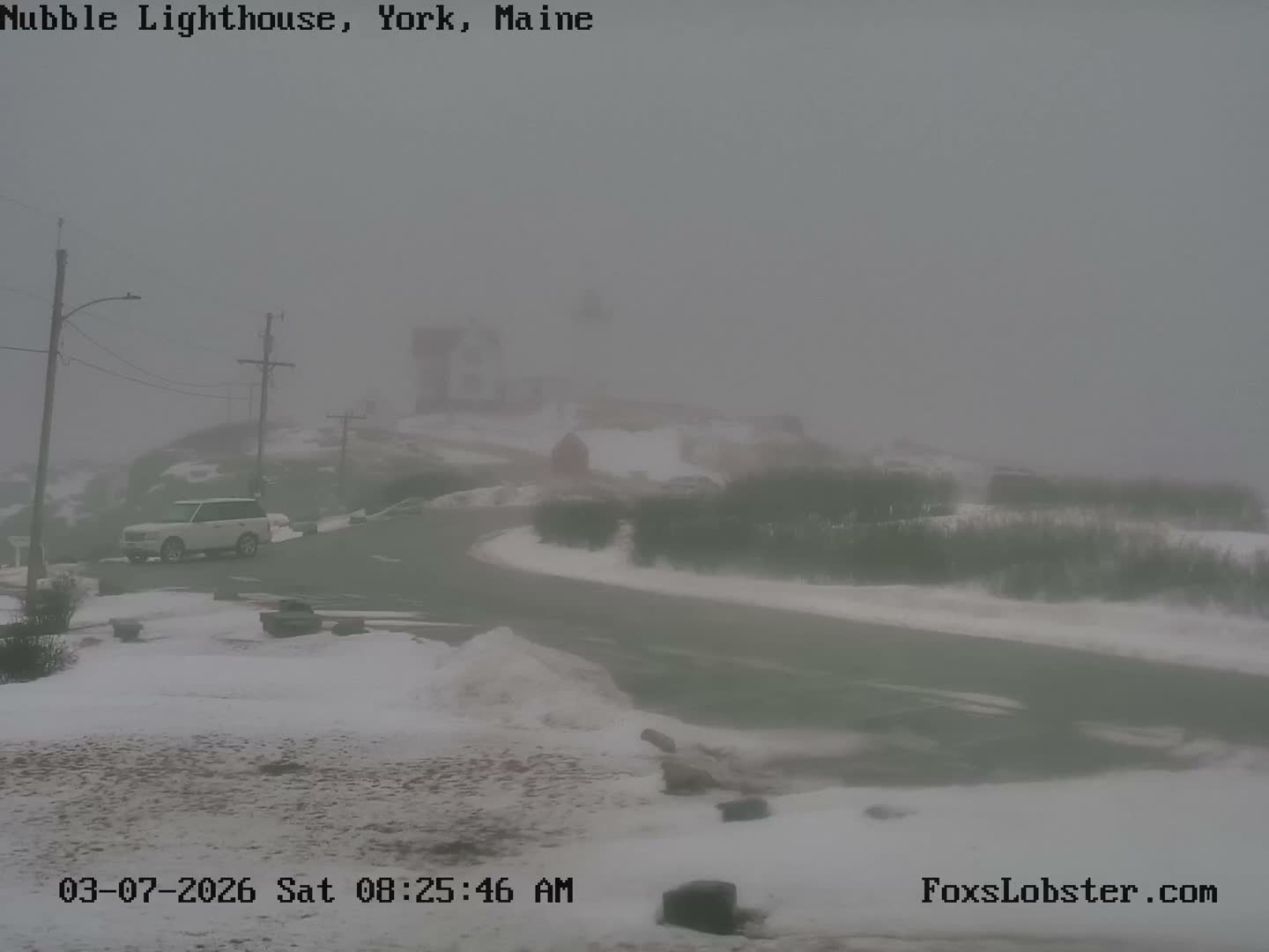 Nubble Lighthouse View Live Cam - York, Maine USA