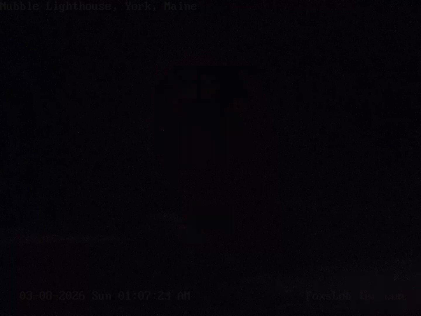Nubble Lighthouse View Live Cam - York, Maine USA