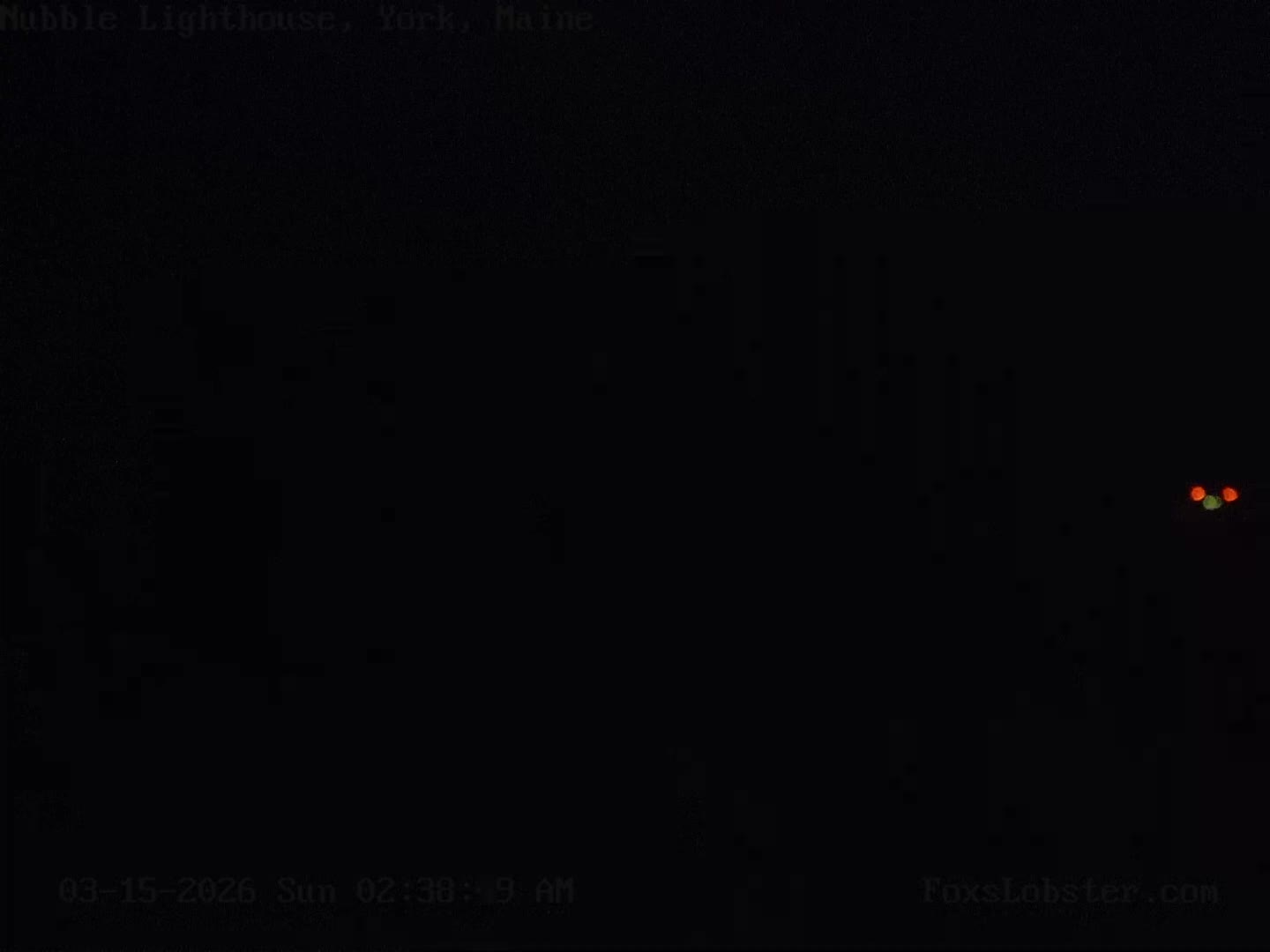 Nubble Lighthouse View Live Cam - York, Maine USA