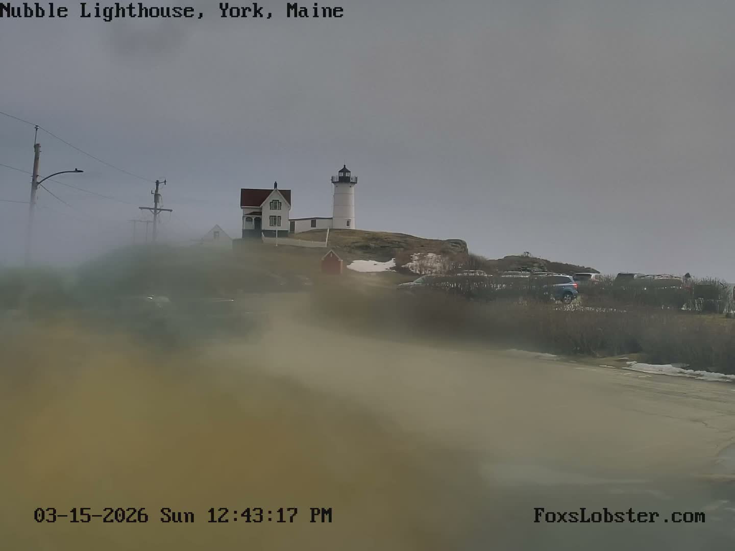 Nubble Lighthouse View Live Cam - York, Maine USA
