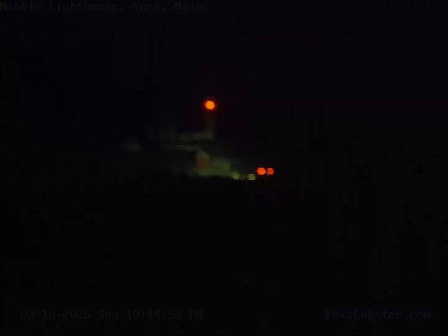 Nubble Lighthouse View Live Cam - York, Maine USA