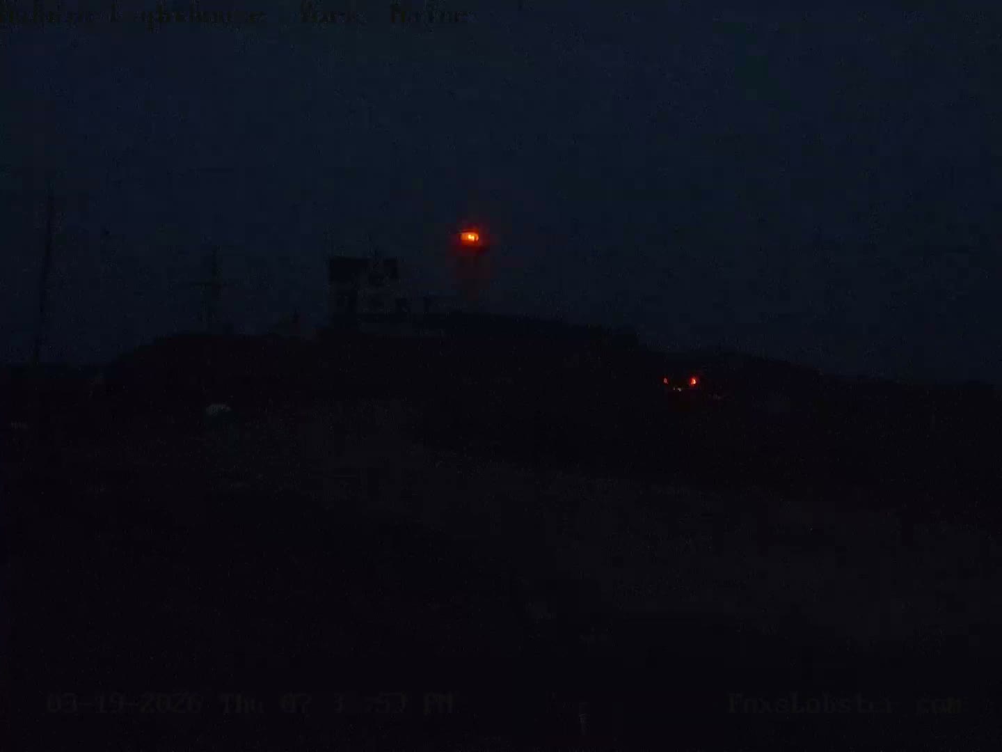 Nubble Lighthouse View Live Cam - York, Maine USA