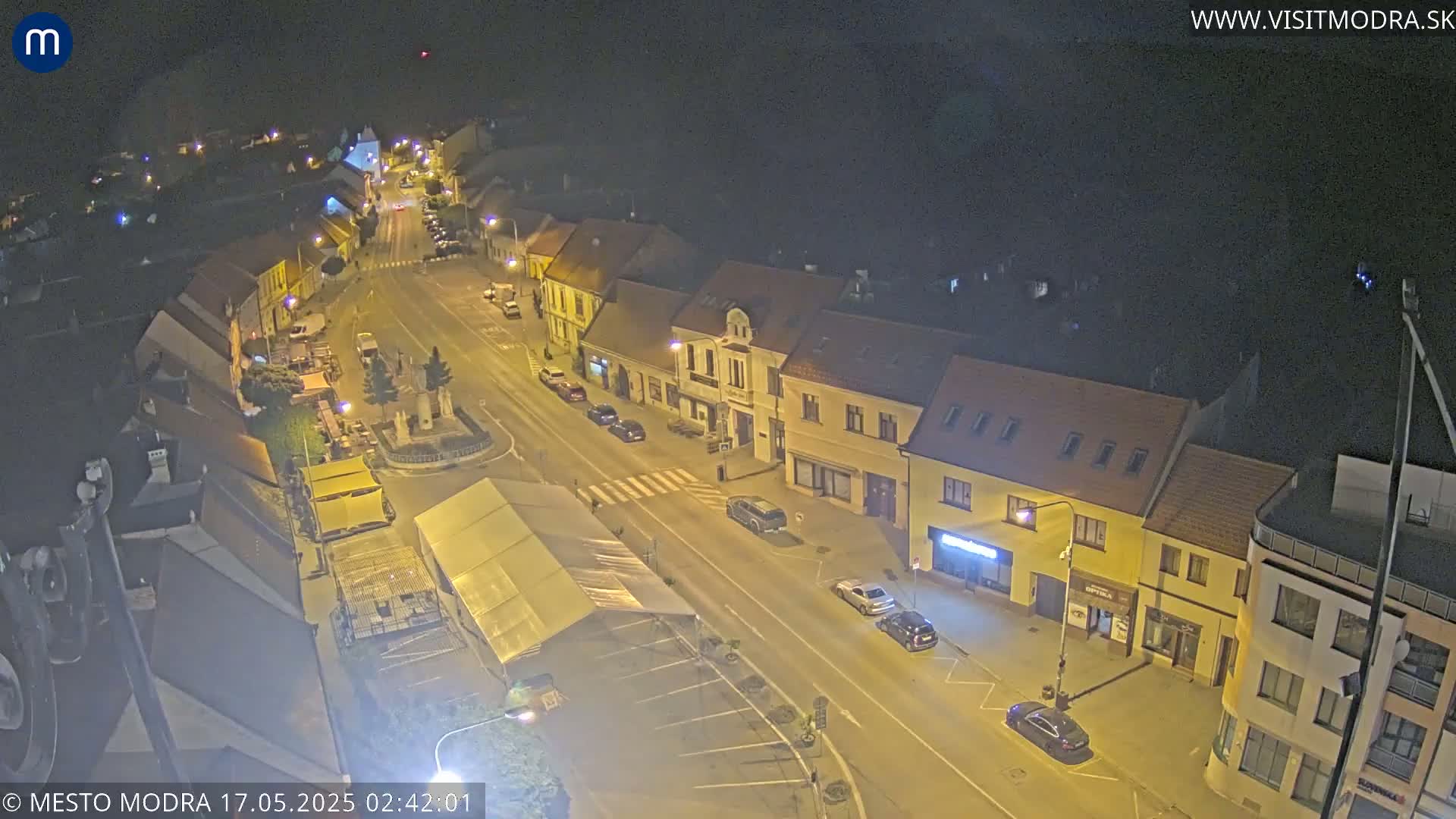 Modra North View Skyline Live Cam - Modra, Okres Pezinok, Bratislava, Slovakia