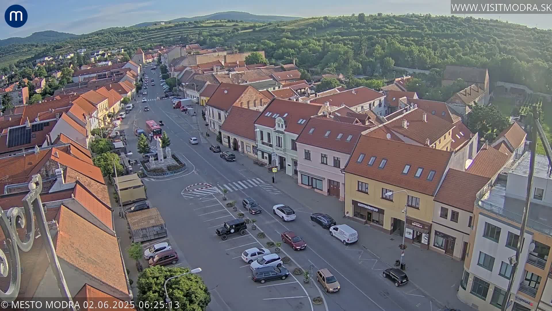 Modra North View Skyline Live Cam - Modra, Okres Pezinok, Bratislava, Slovakia