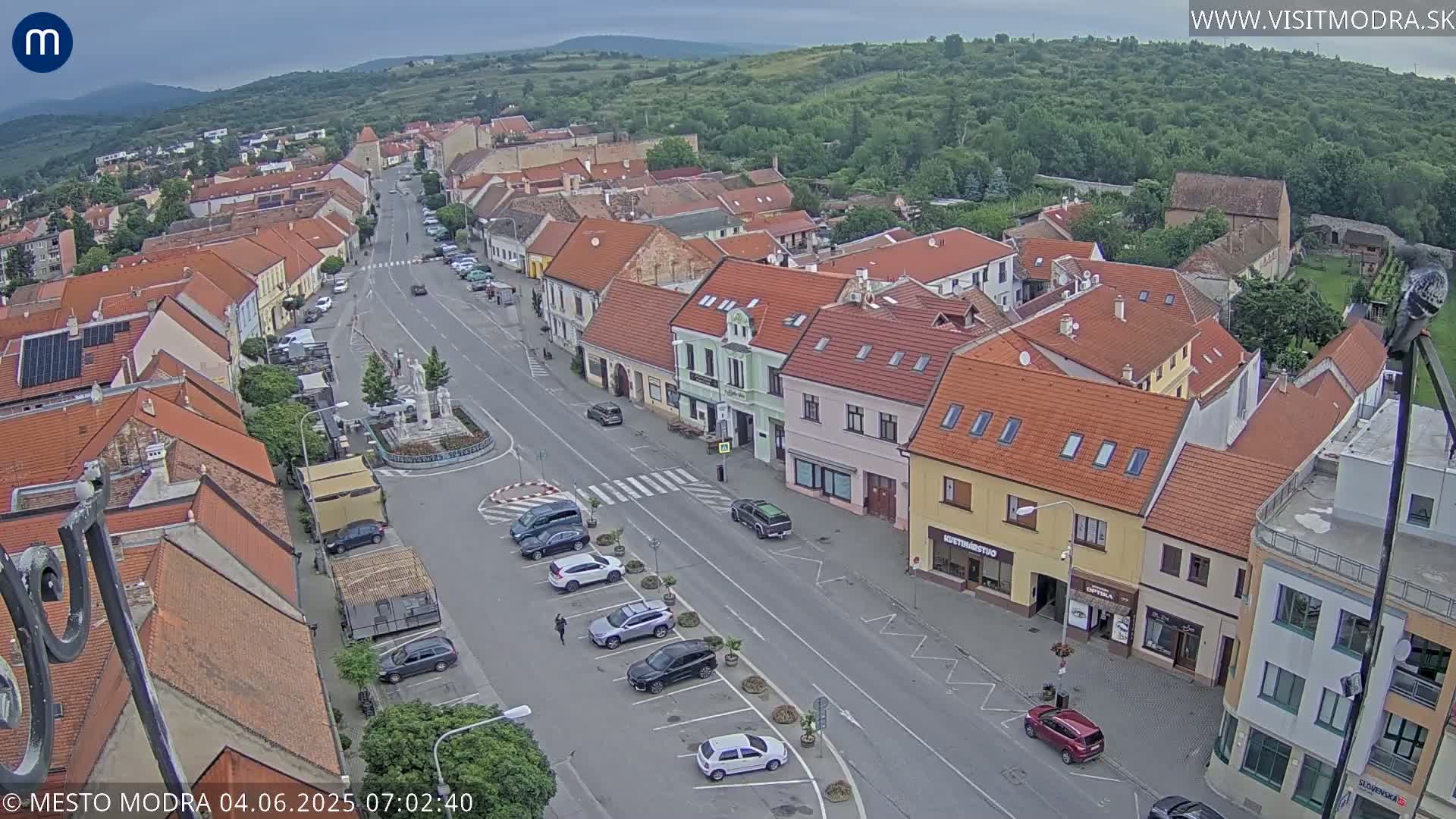 Modra North View Skyline Live Cam - Modra, Okres Pezinok, Bratislava, Slovakia