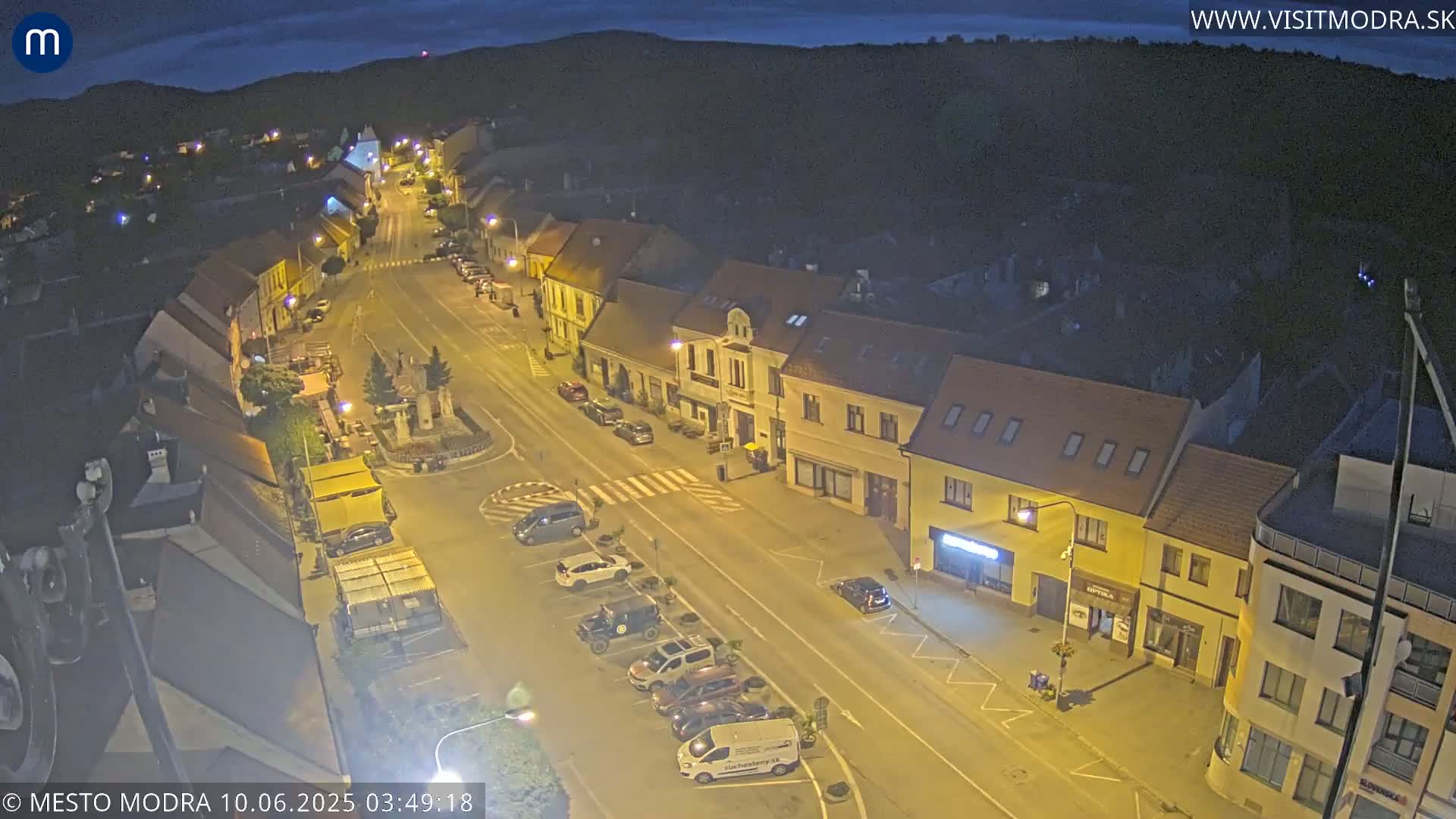 Modra North View Skyline Live Cam - Modra, Okres Pezinok, Bratislava, Slovakia