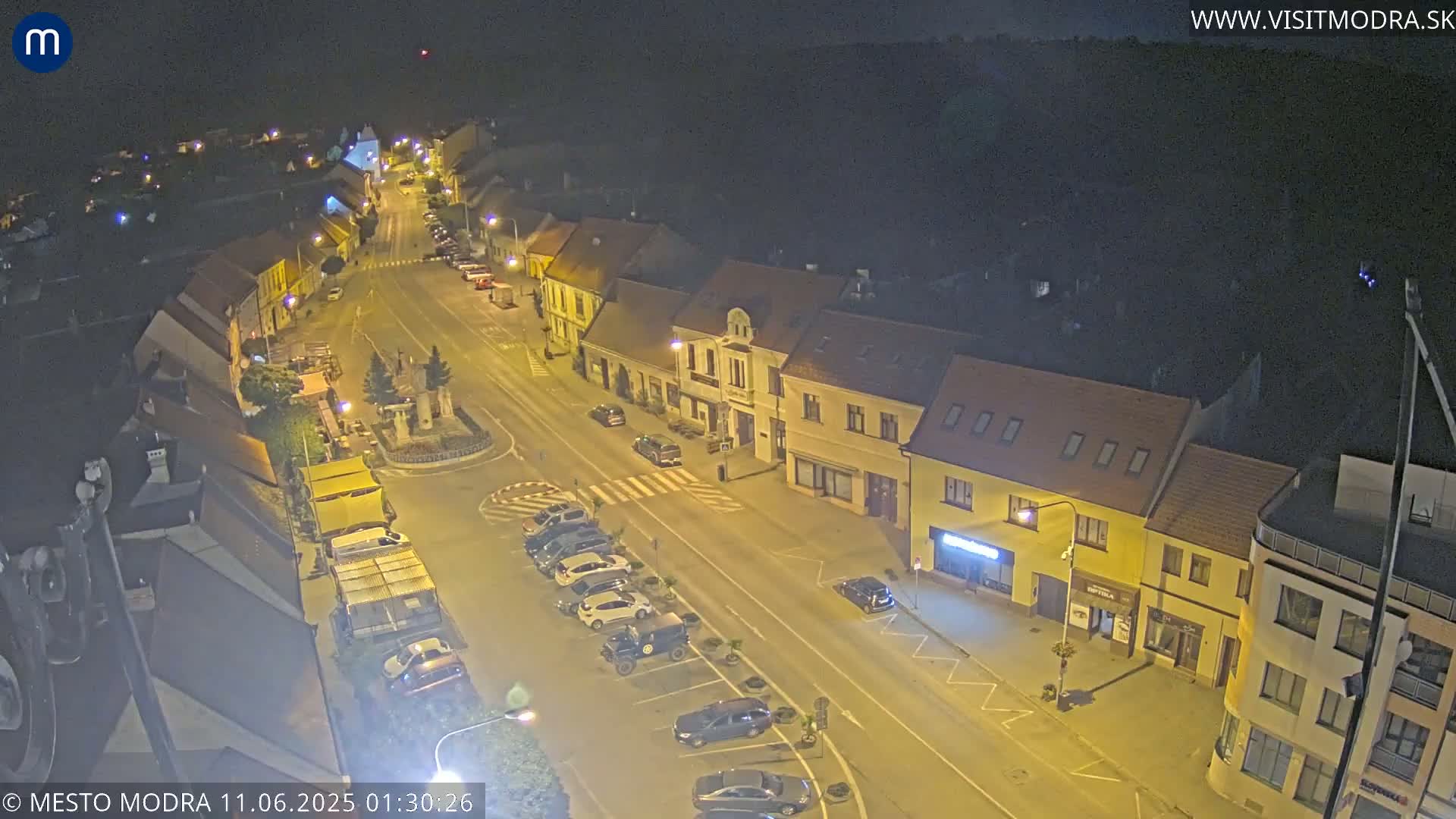 Modra North View Skyline Live Cam - Modra, Okres Pezinok, Bratislava, Slovakia