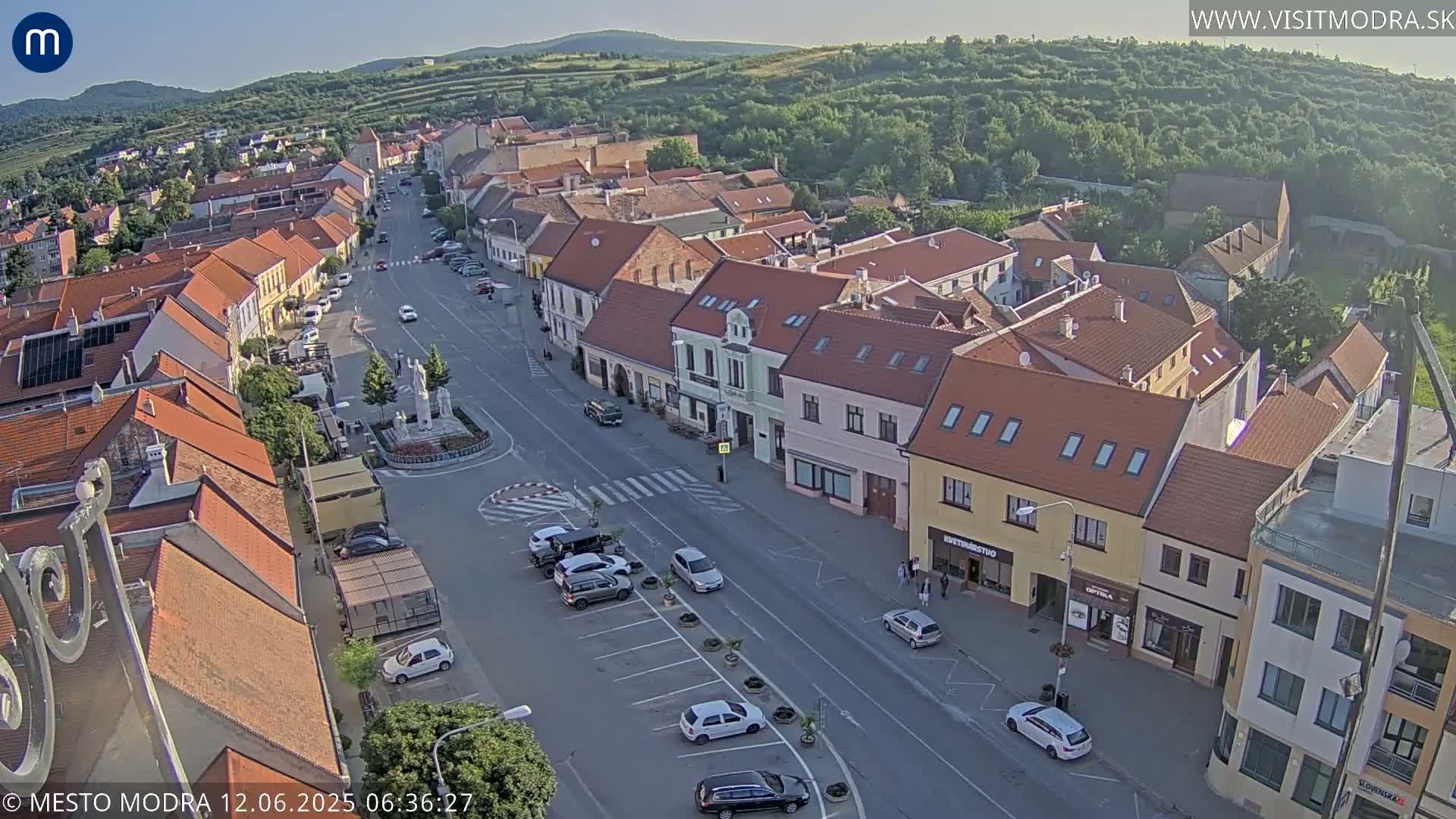 Modra North View Skyline Live Cam - Modra, Okres Pezinok, Bratislava, Slovakia