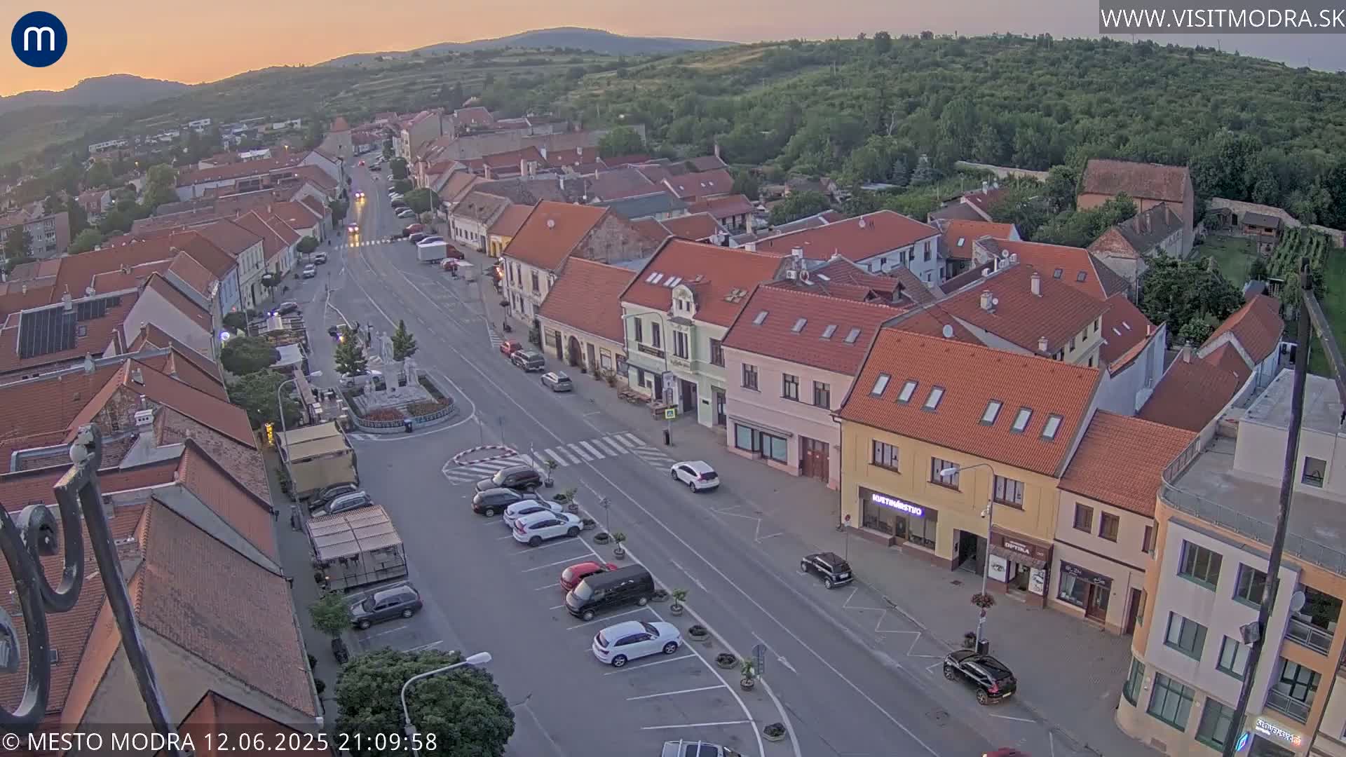 Modra North View Skyline Live Cam - Modra, Okres Pezinok, Bratislava, Slovakia
