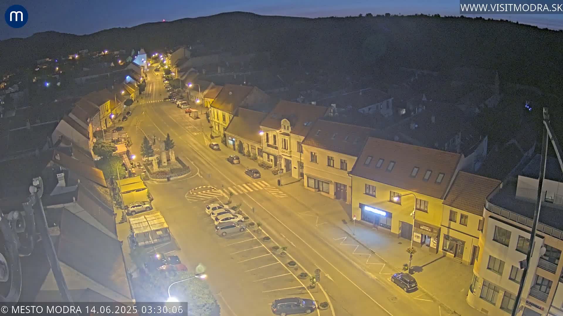 Modra North View Skyline Live Cam - Modra, Okres Pezinok, Bratislava, Slovakia