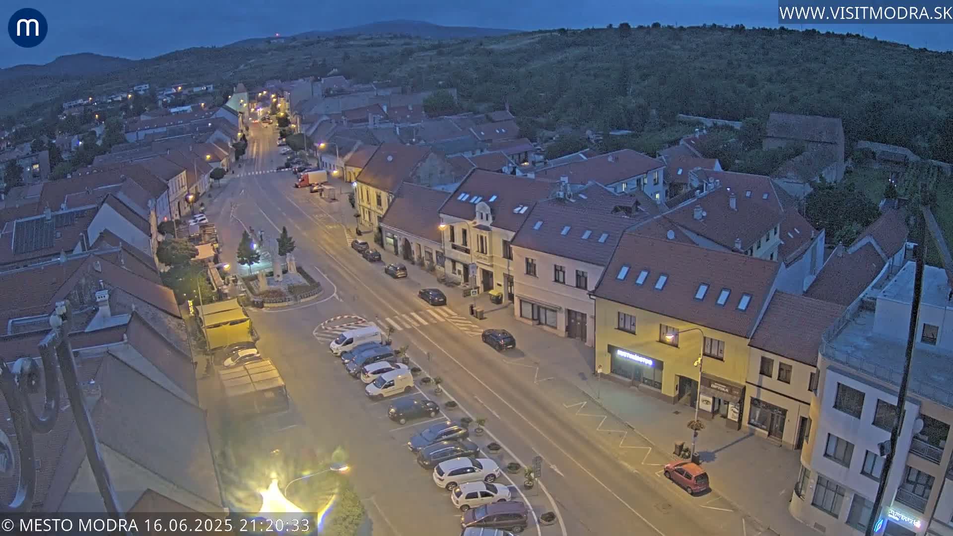 Modra North View Skyline Live Cam - Modra, Okres Pezinok, Bratislava, Slovakia
