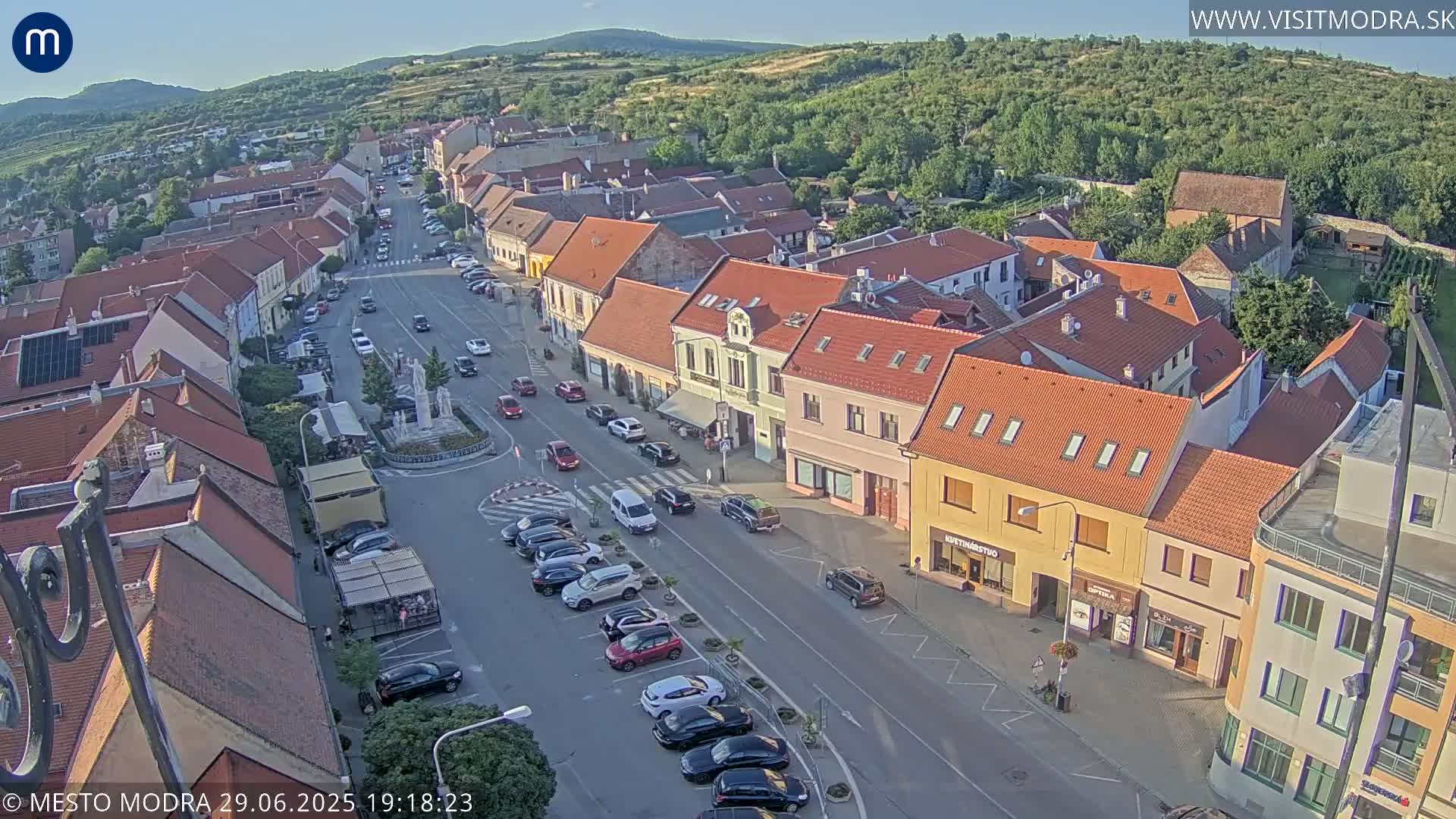 Modra North View Skyline Live Cam - Modra, Okres Pezinok, Bratislava, Slovakia
