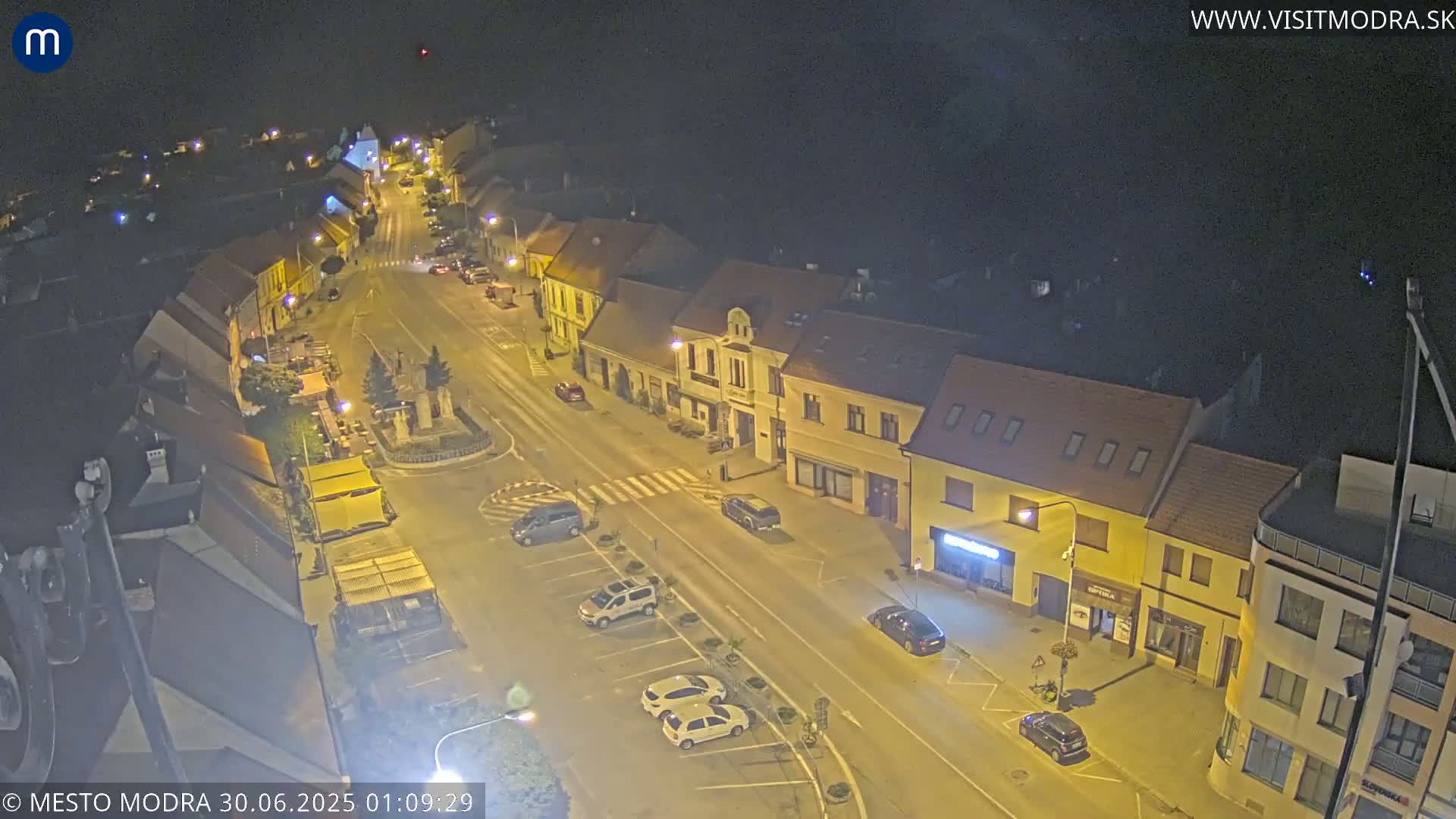 Modra North View Skyline Live Cam - Modra, Okres Pezinok, Bratislava, Slovakia