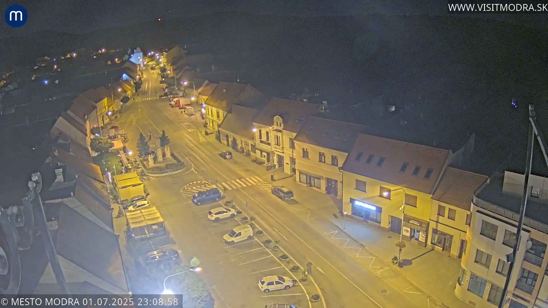 Modra North View Skyline Live Cam - Modra, Okres Pezinok, Bratislava, Slovakia