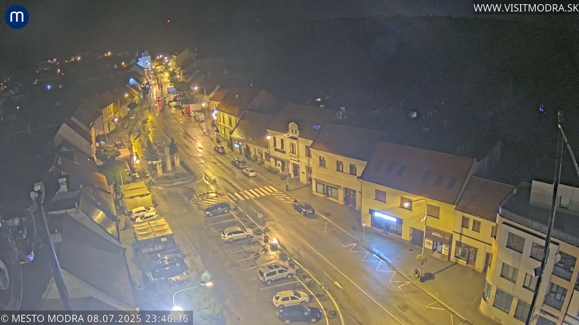 Modra North View Skyline Live Cam - Modra, Okres Pezinok, Bratislava, Slovakia