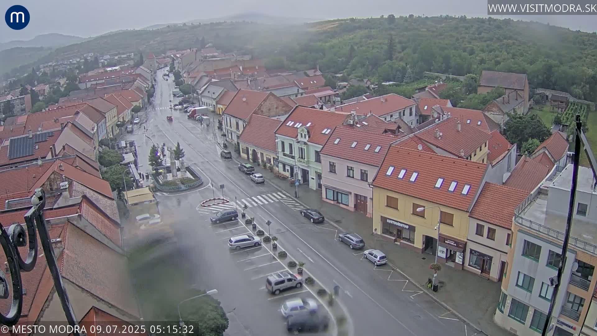 Modra North View Skyline Live Cam - Modra, Okres Pezinok, Bratislava, Slovakia