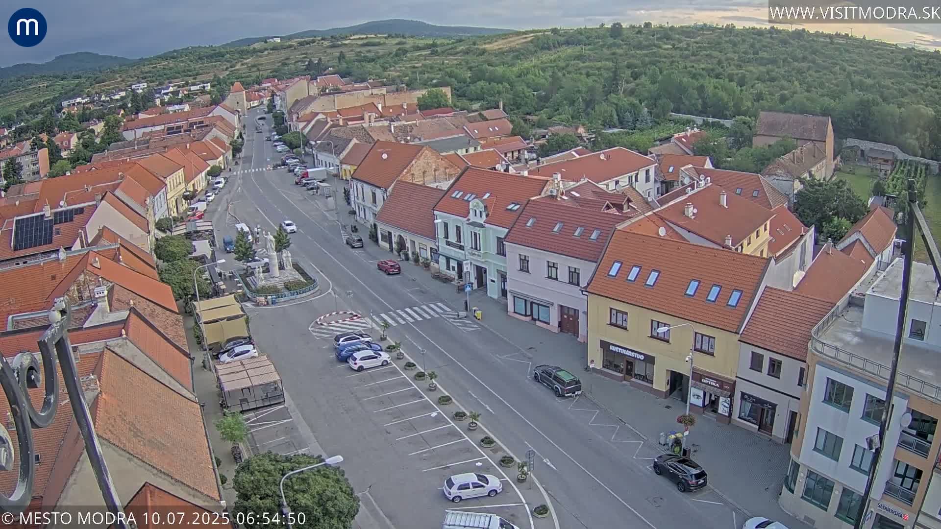 Modra North View Skyline Live Cam - Modra, Okres Pezinok, Bratislava, Slovakia