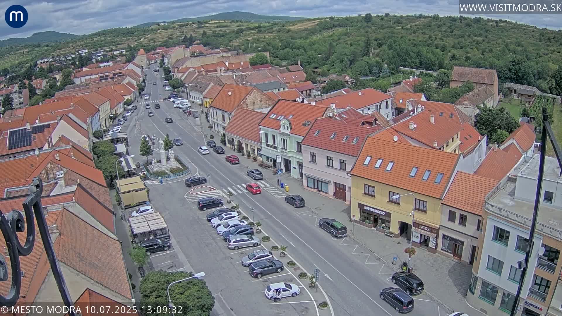 Modra North View Skyline Live Cam - Modra, Okres Pezinok, Bratislava, Slovakia