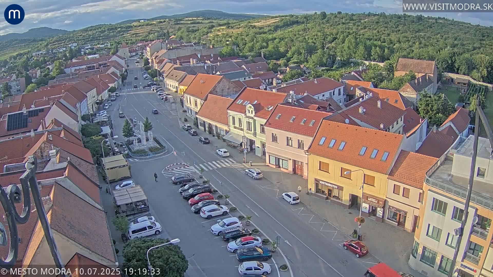 Modra North View Skyline Live Cam - Modra, Okres Pezinok, Bratislava, Slovakia