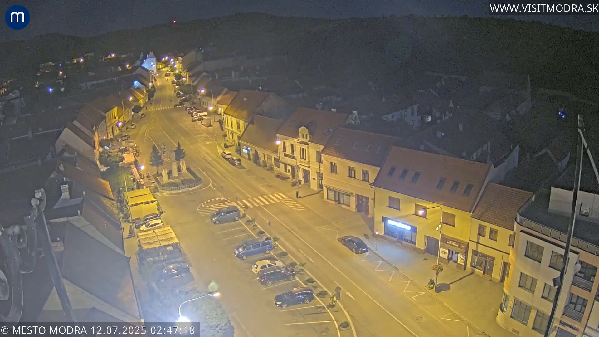 Modra North View Skyline Live Cam - Modra, Okres Pezinok, Bratislava, Slovakia