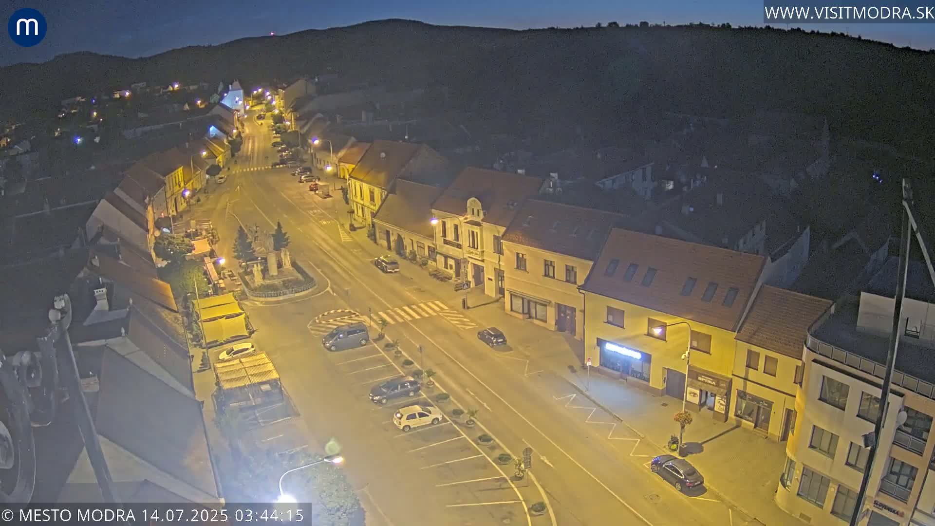 Modra North View Skyline Live Cam - Modra, Okres Pezinok, Bratislava, Slovakia