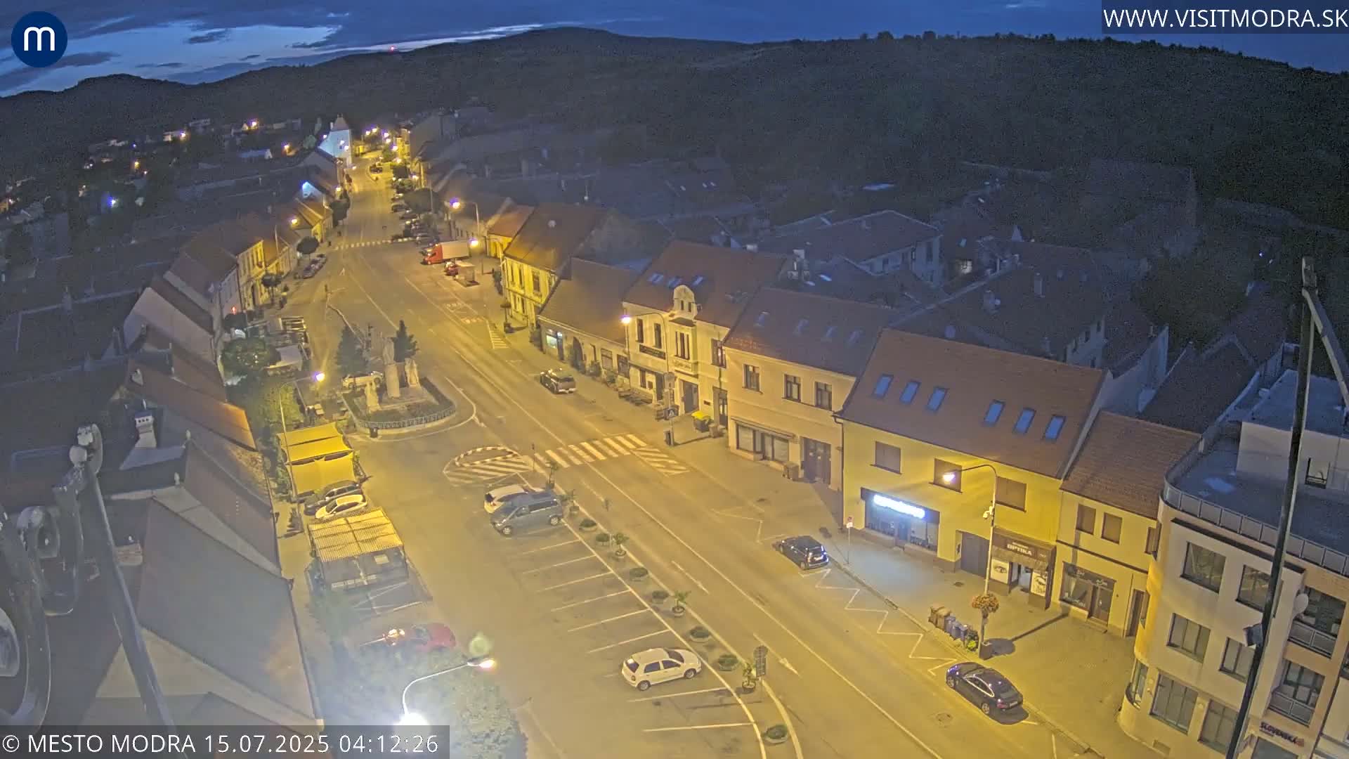 Modra North View Skyline Live Cam - Modra, Okres Pezinok, Bratislava, Slovakia