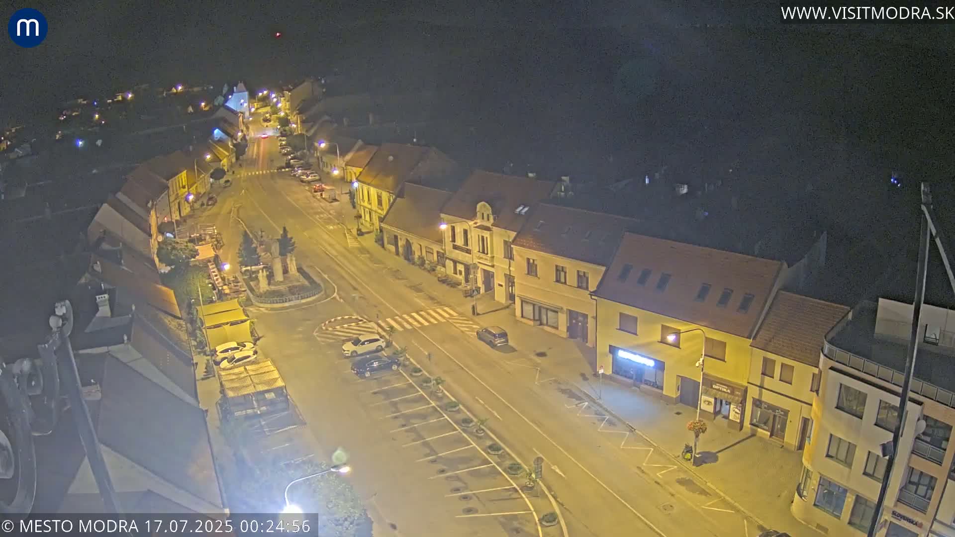 Modra North View Skyline Live Cam - Modra, Okres Pezinok, Bratislava, Slovakia