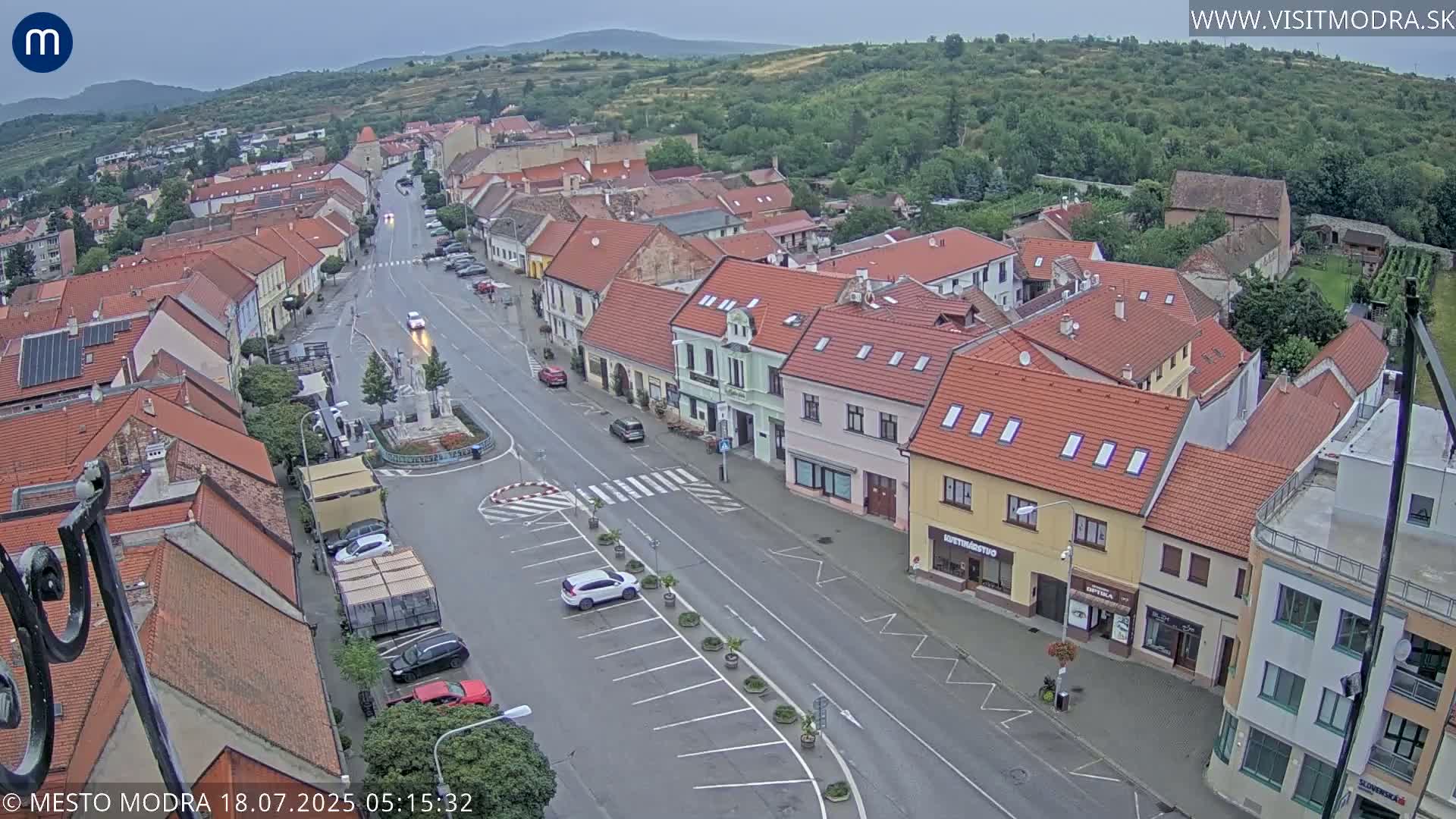 Modra North View Skyline Live Cam - Modra, Okres Pezinok, Bratislava, Slovakia