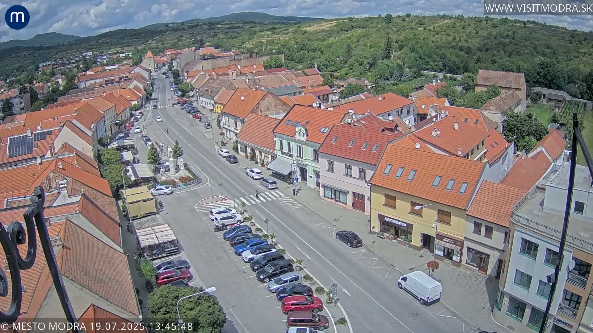 Modra North View Skyline Live Cam - Modra, Okres Pezinok, Bratislava, Slovakia