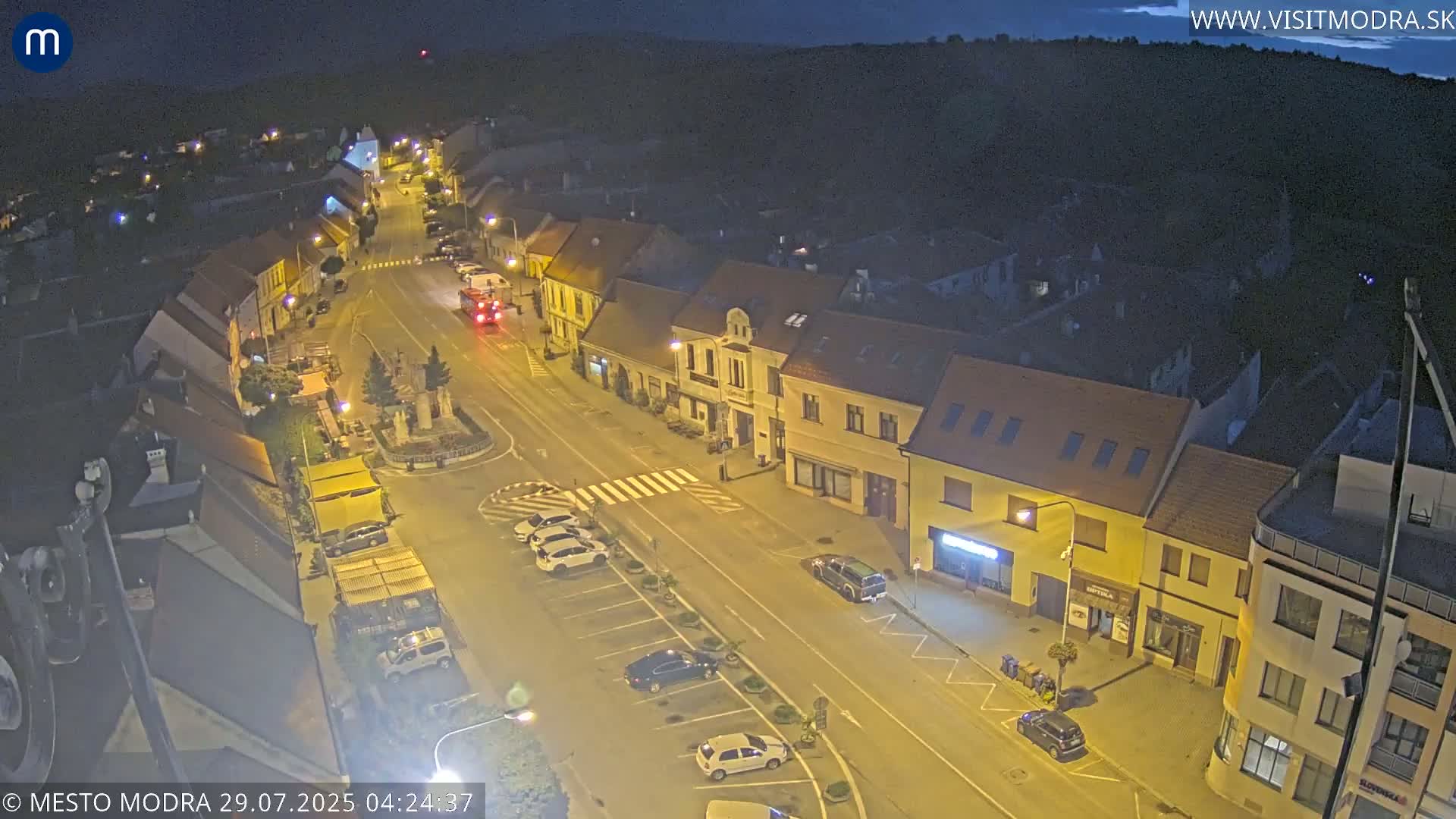 Modra North View Skyline Live Cam - Modra, Okres Pezinok, Bratislava, Slovakia