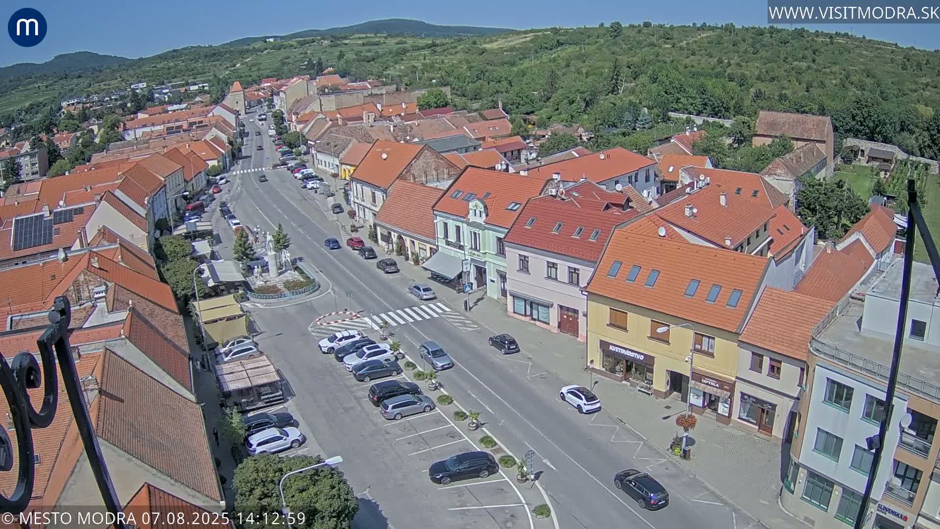 Modra North View Skyline Live Cam - Modra, Okres Pezinok, Bratislava, Slovakia
