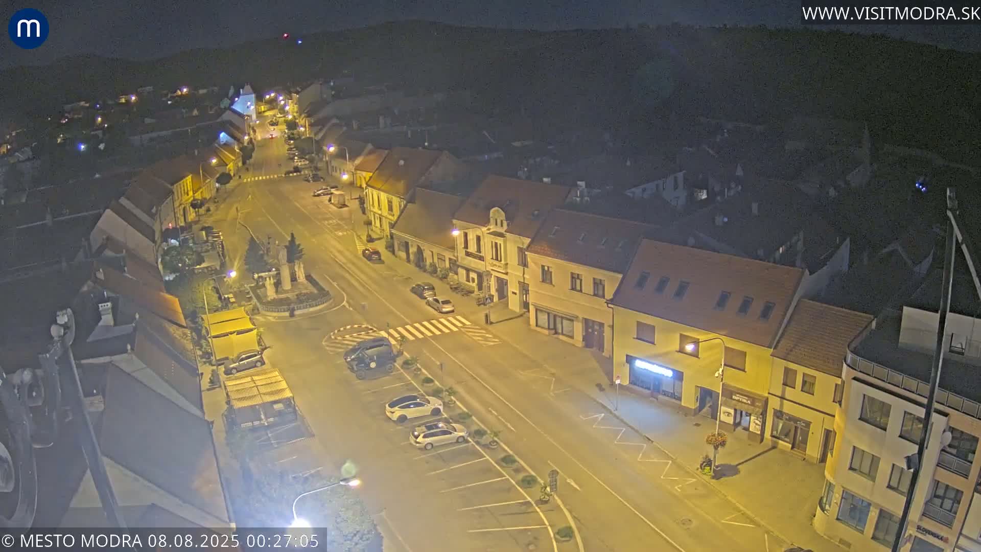 Modra North View Skyline Live Cam - Modra, Okres Pezinok, Bratislava, Slovakia
