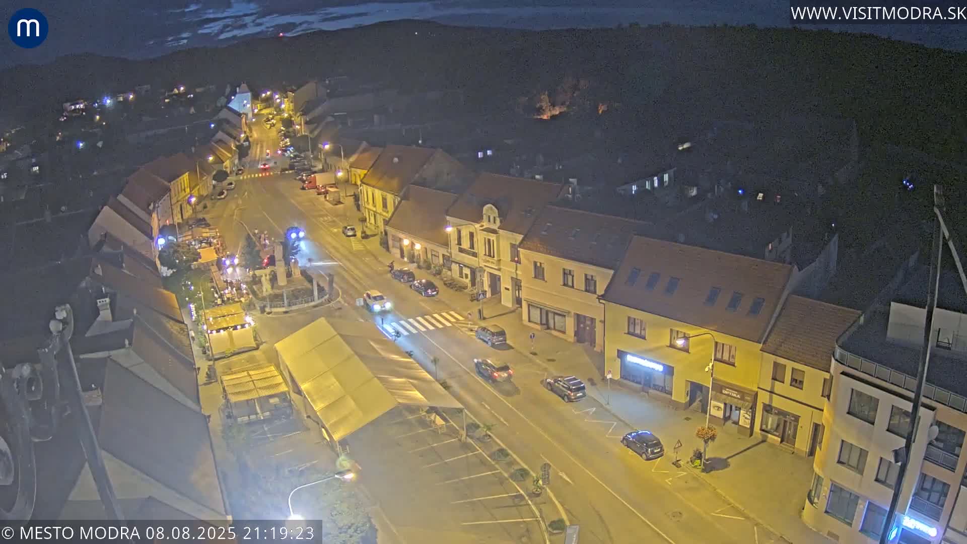Modra North View Skyline Live Cam - Modra, Okres Pezinok, Bratislava, Slovakia