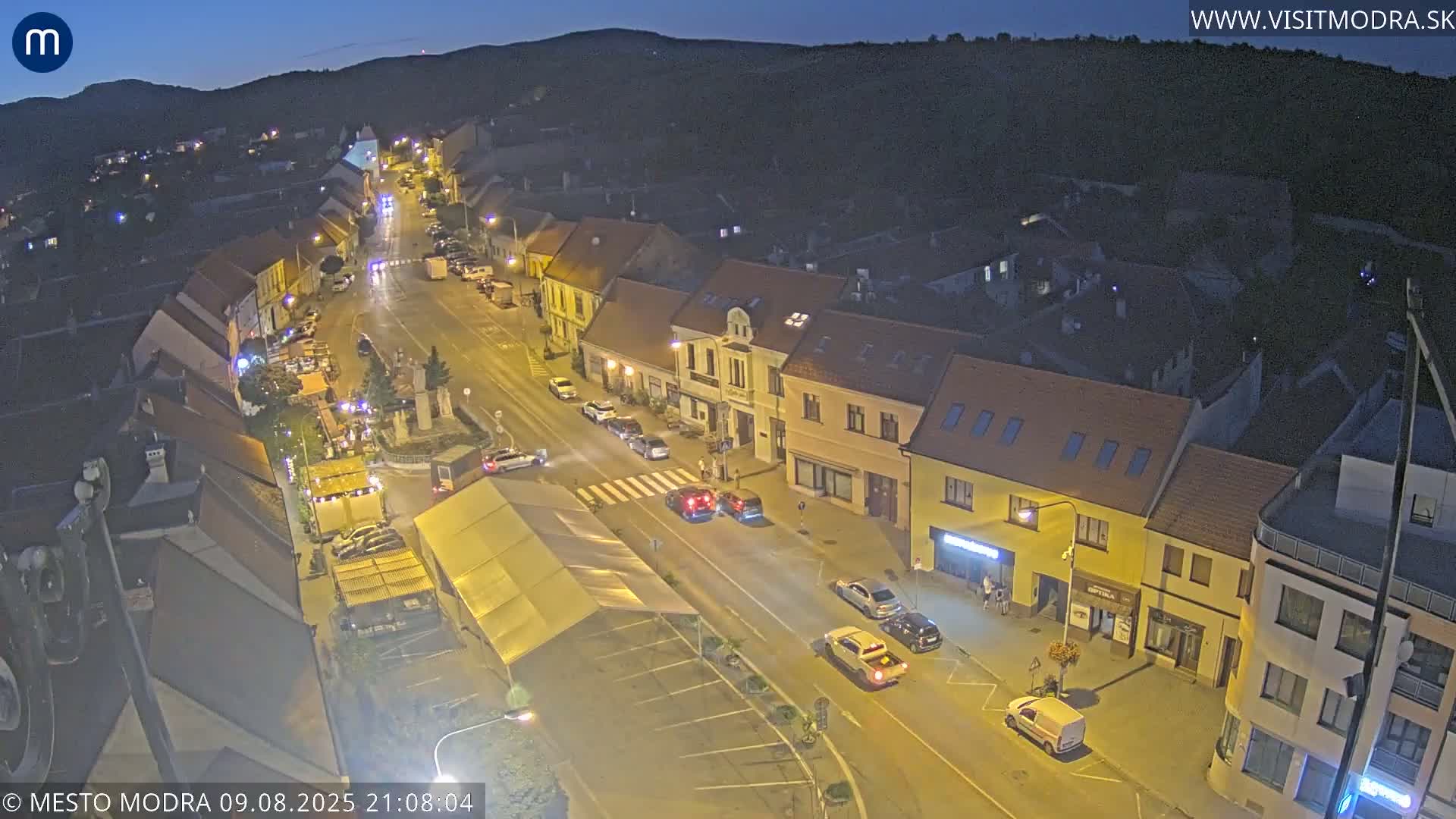 Modra North View Skyline Live Cam - Modra, Okres Pezinok, Bratislava, Slovakia