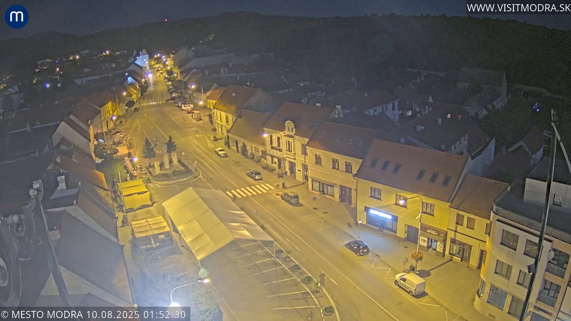 Modra North View Skyline Live Cam - Modra, Okres Pezinok, Bratislava, Slovakia
