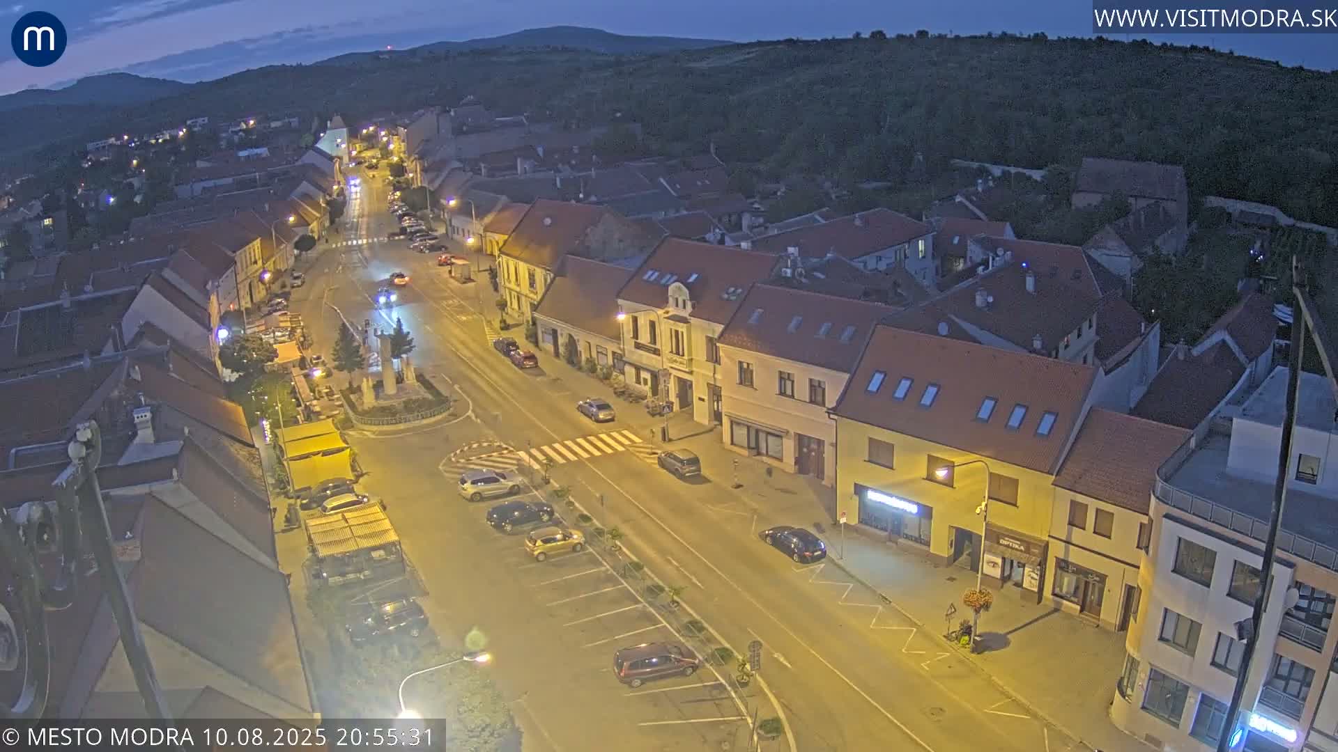 Modra North View Skyline Live Cam - Modra, Okres Pezinok, Bratislava, Slovakia