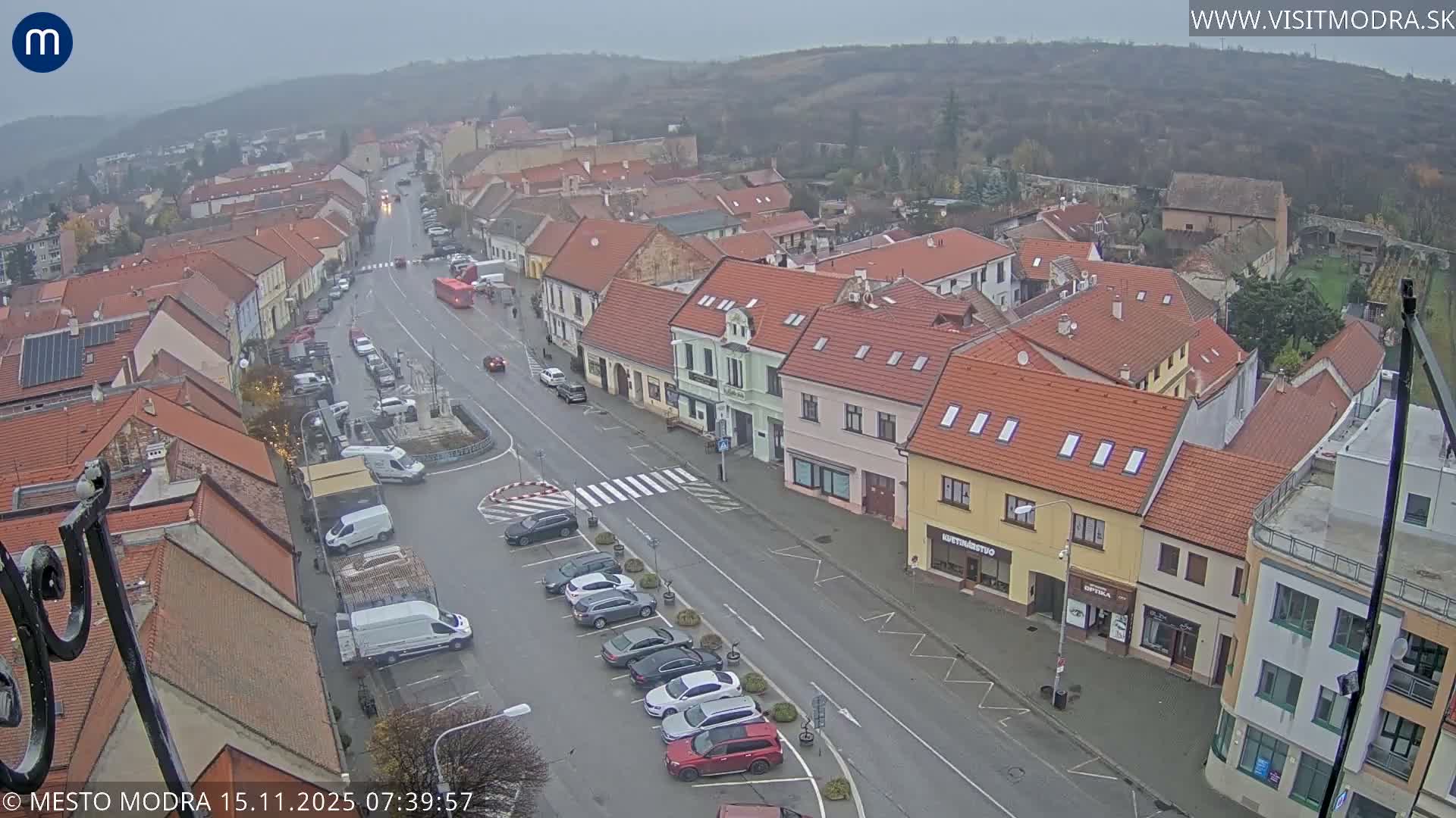 Modra North View Skyline Live Cam - Modra, Okres Pezinok, Bratislava, Slovakia