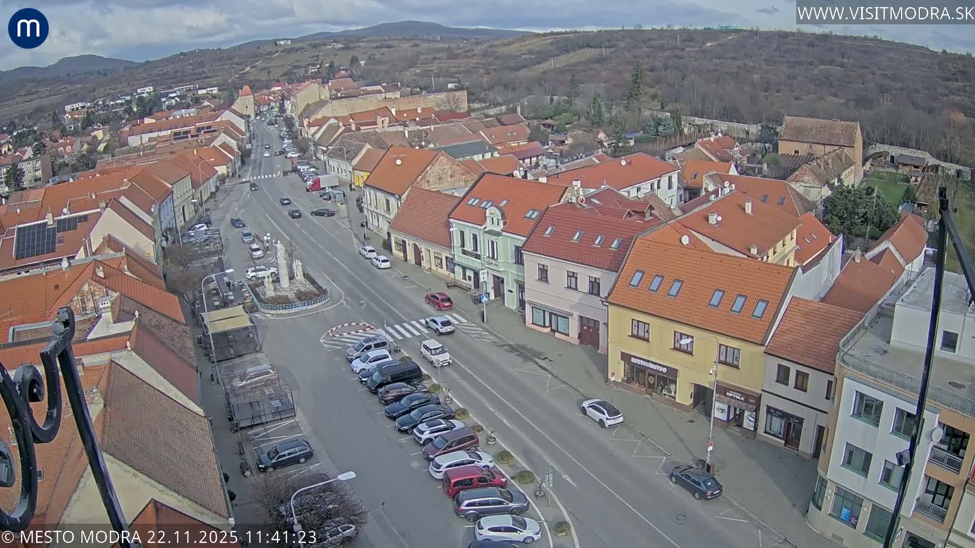 Modra North View Skyline Live Cam - Modra, Okres Pezinok, Bratislava, Slovakia