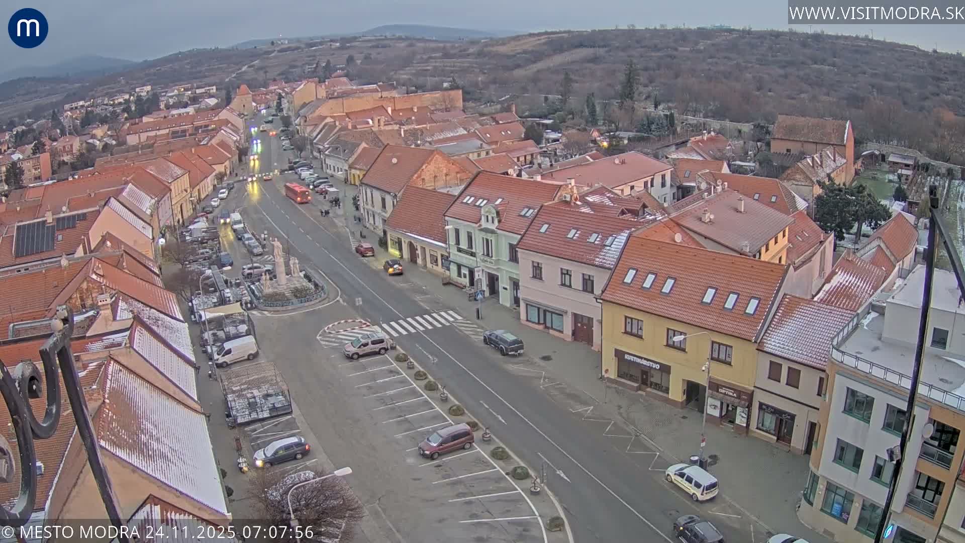 Modra North View Skyline Live Cam - Modra, Okres Pezinok, Bratislava, Slovakia