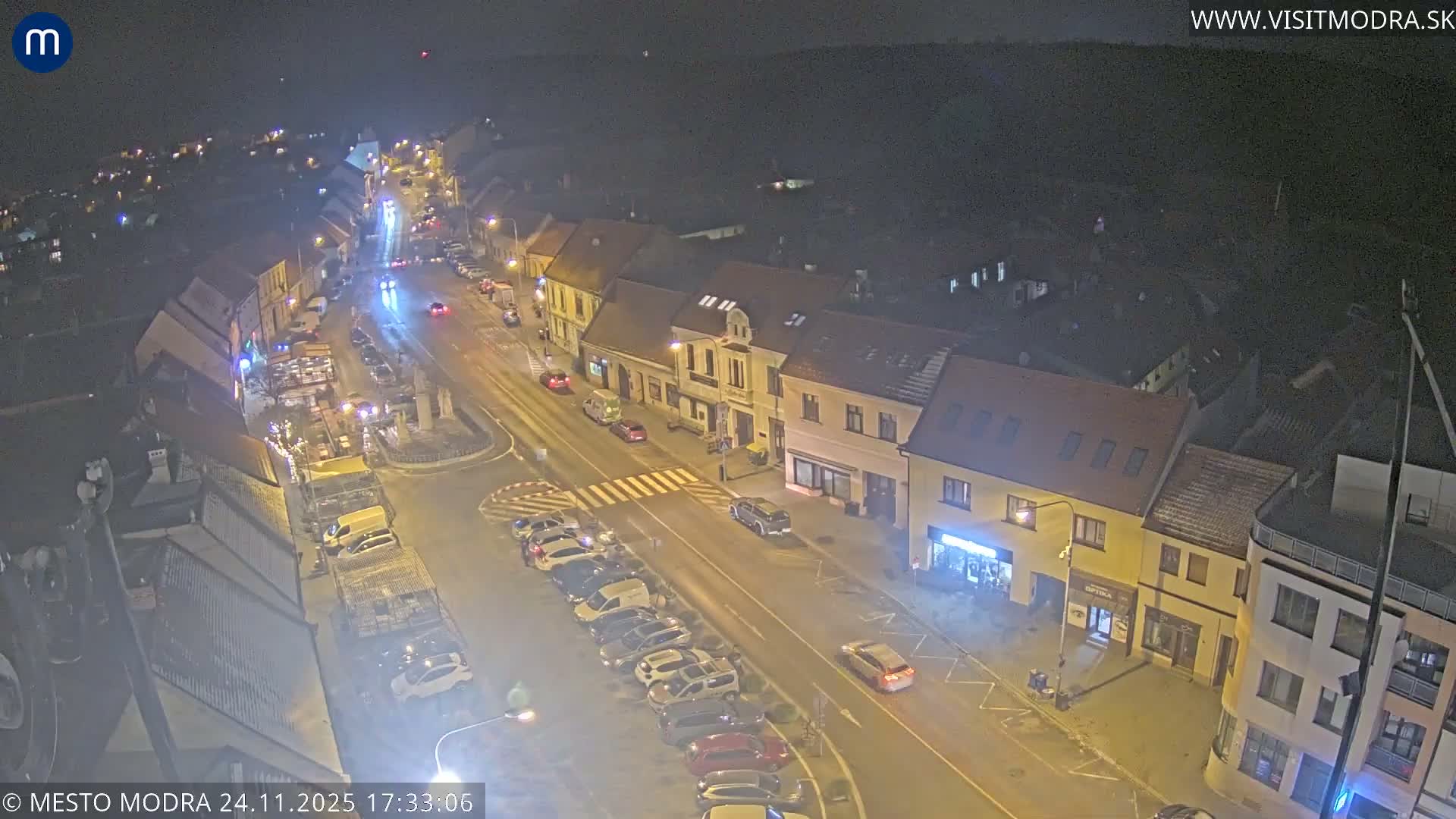 Modra North View Skyline Live Cam - Modra, Okres Pezinok, Bratislava, Slovakia